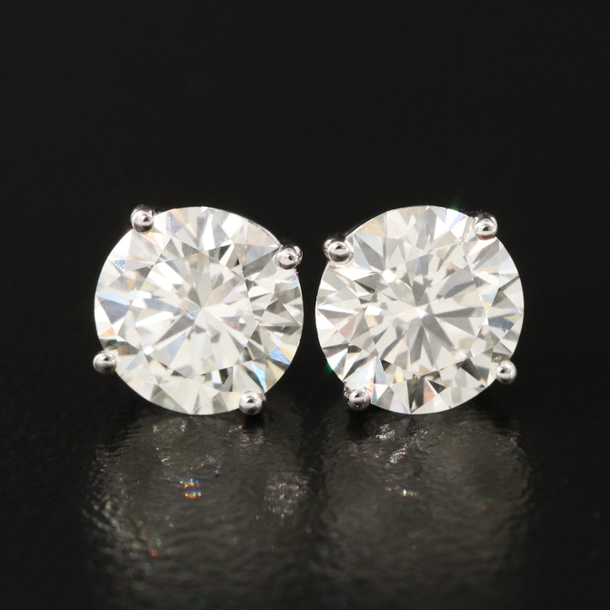 14K 2.97 CTW Diamond Stud Earrings