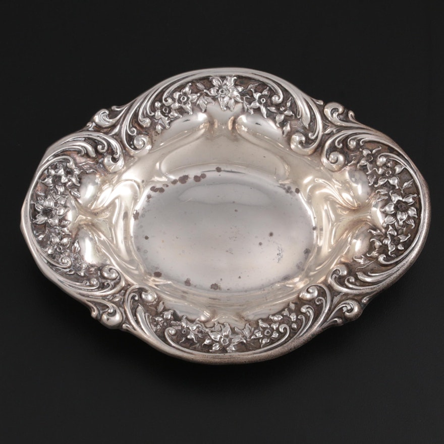 Alvin Mfg. Co. Sterling Silver Serving Dish, Late 19th/ Early 20th Century