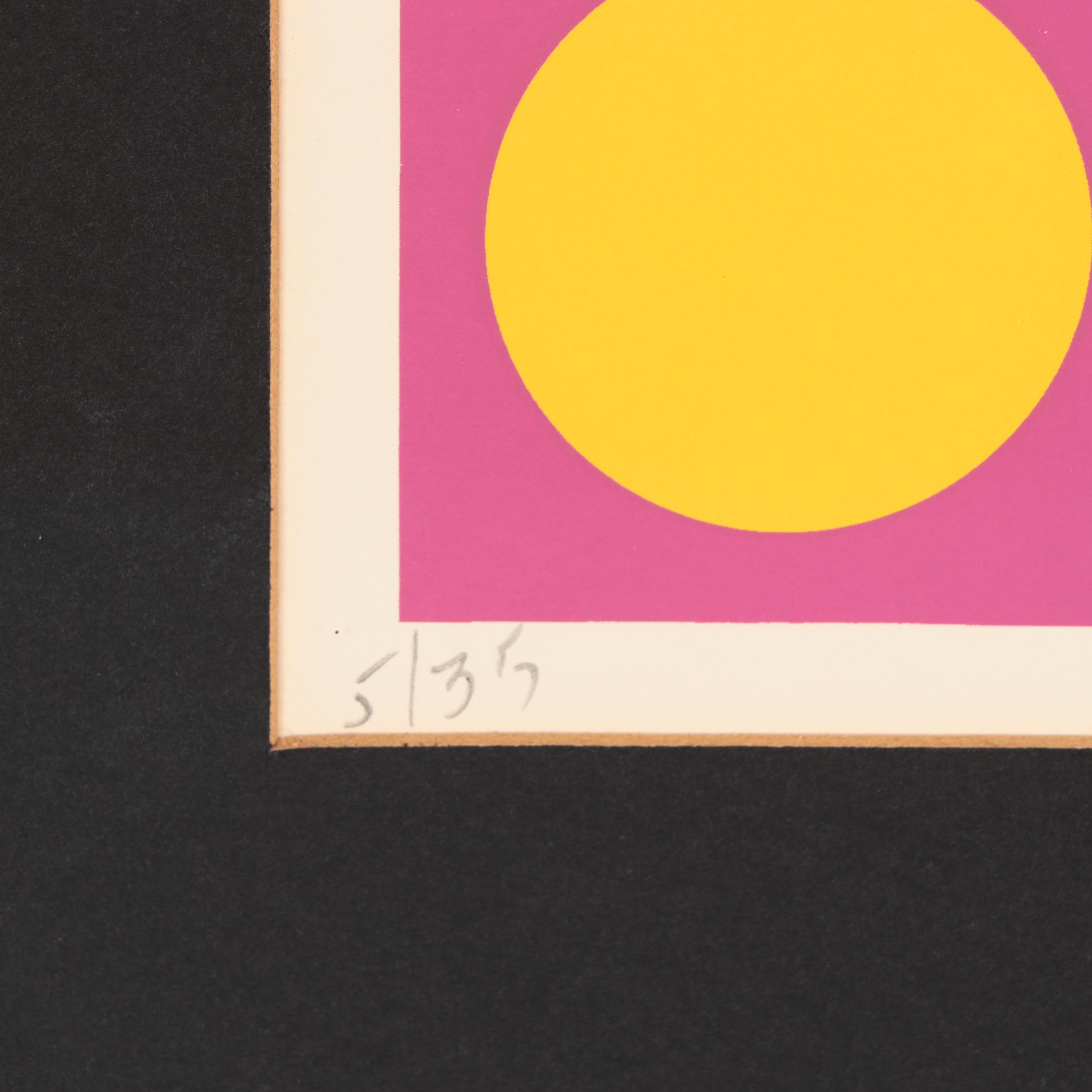 Victor Vasarely Serigraph "Planetarische Folklore"