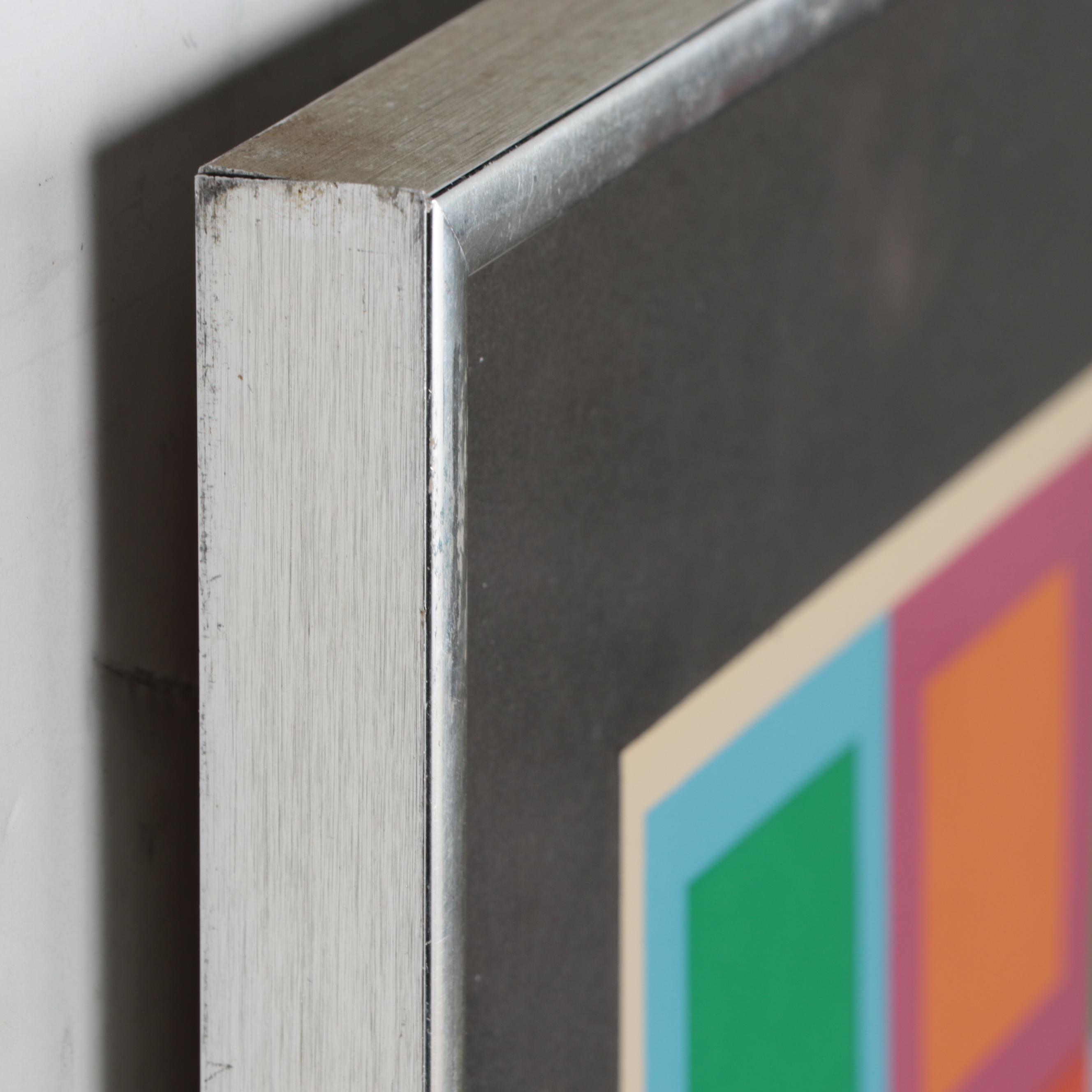 Victor Vasarely Serigraph "Planetarische Folklore"