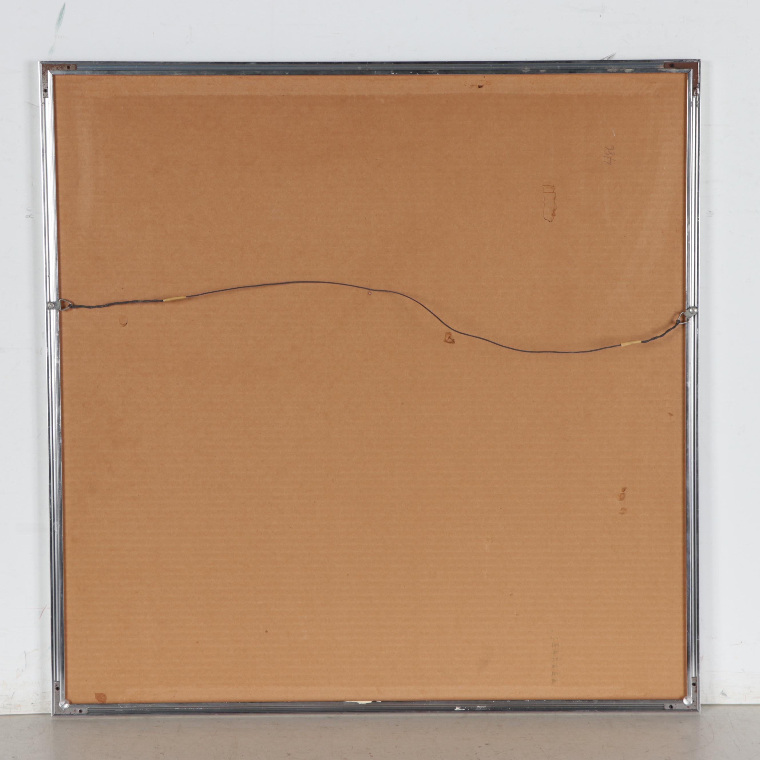 Victor Vasarely Serigraph "Planetarische Folklore"