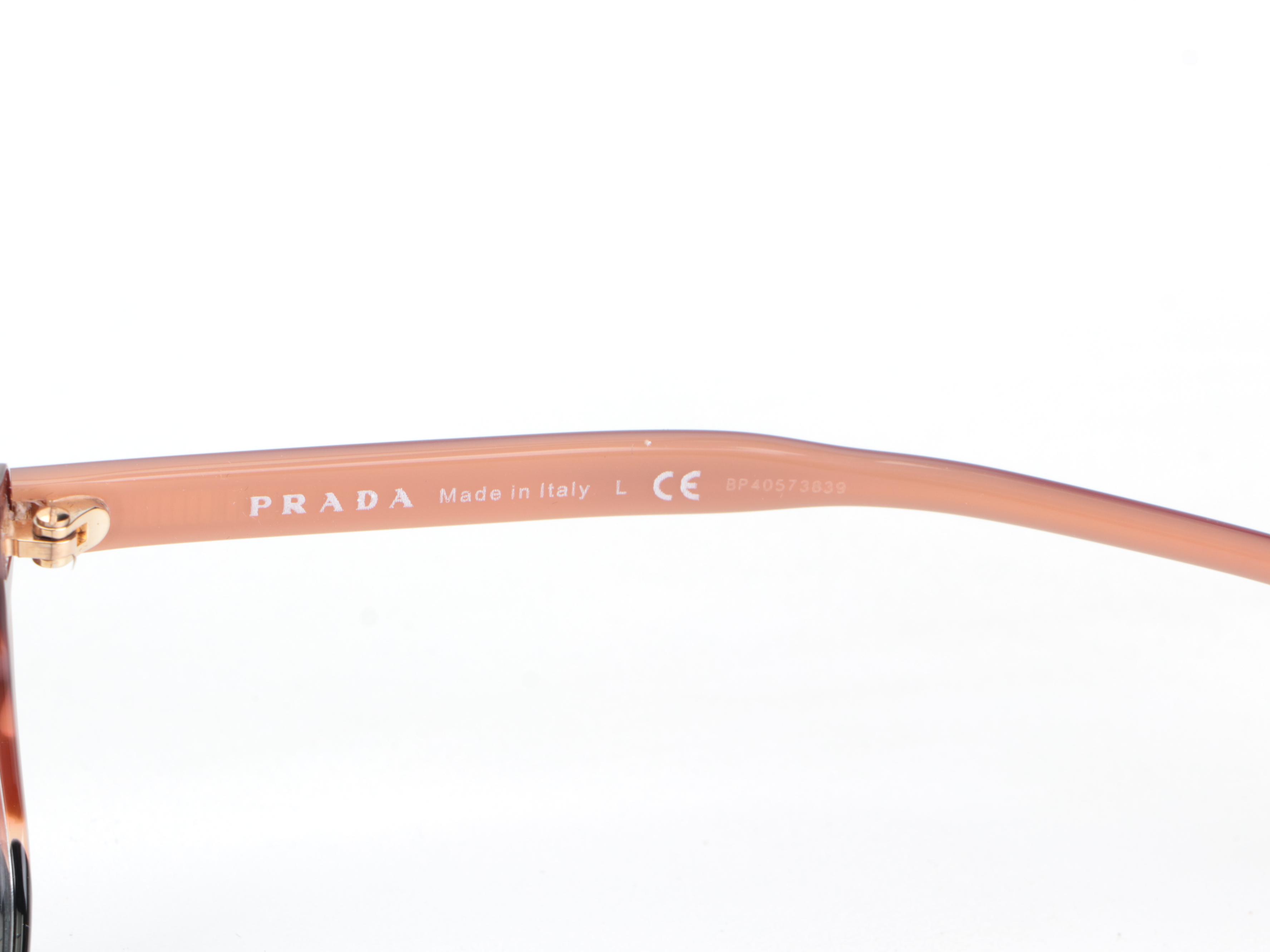 Prada VPR 01V Rectangular Eyeglasses with Case and Box