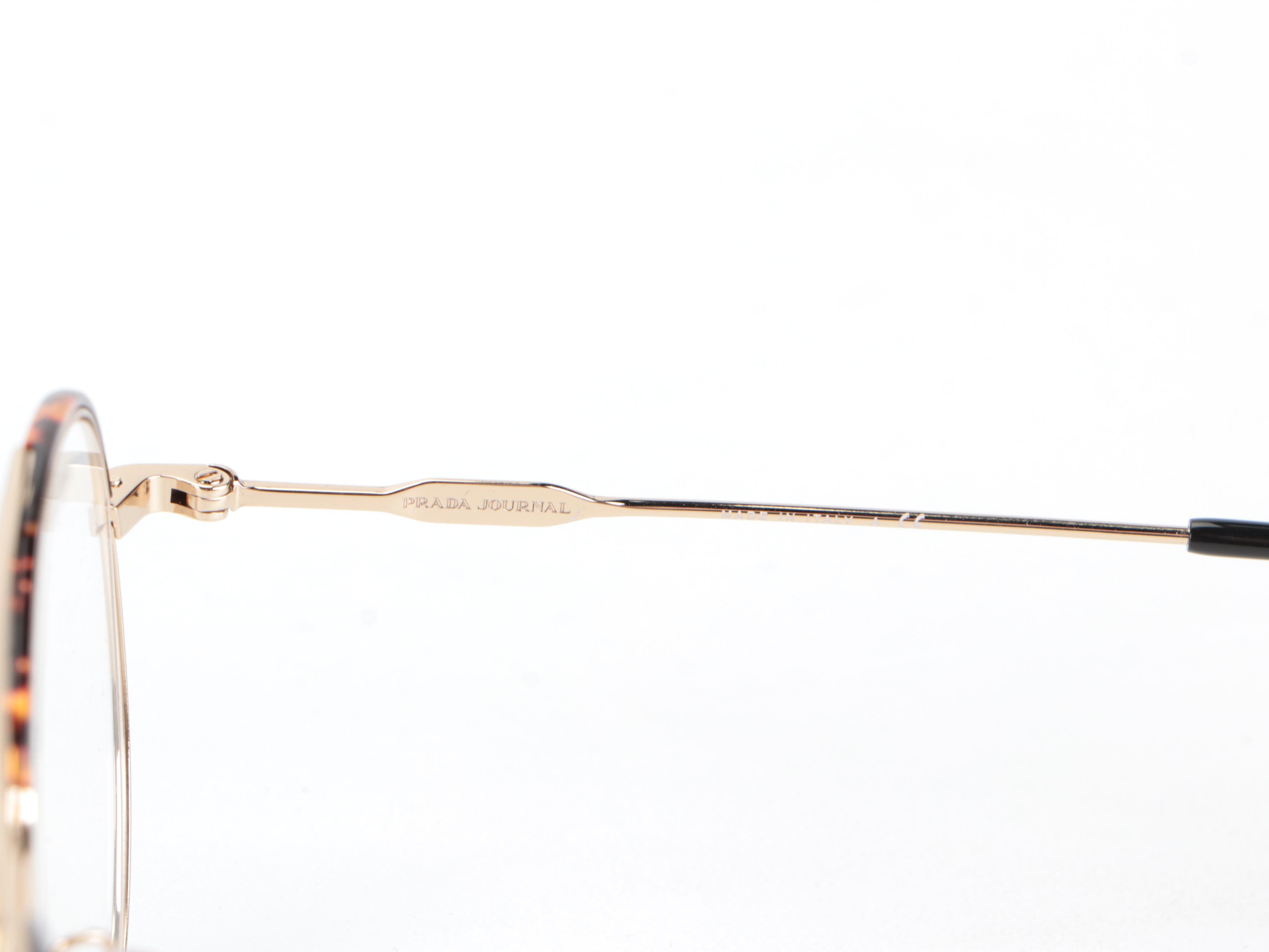 Prada VPR 55U Prada Journal Eyeglasses with Case and Box