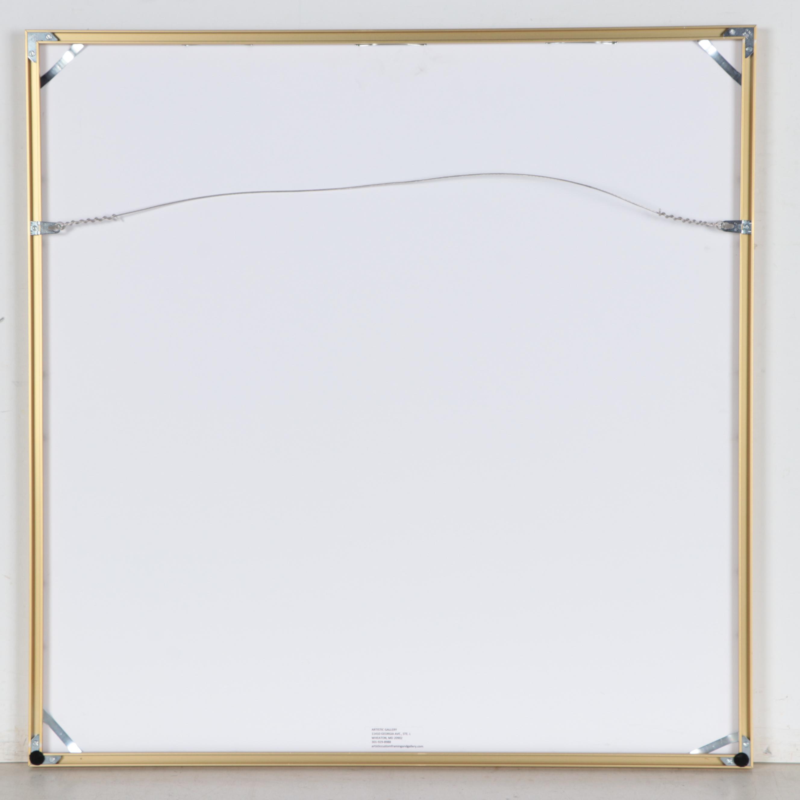 Victor Vasarely Serigraph "London," 1980s