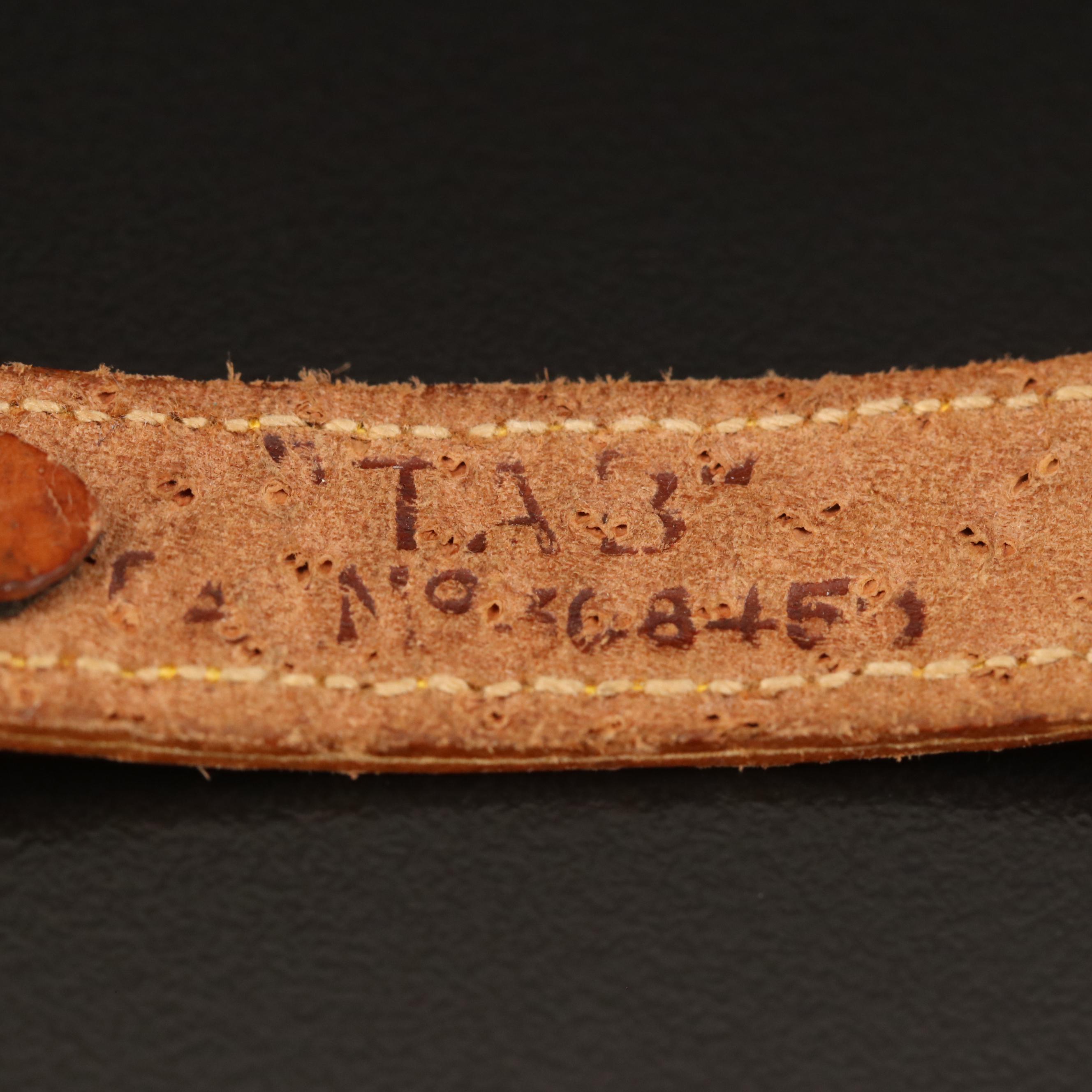 Rolex 9K Rose Gold Stem Wind Cushion Shaped Watch