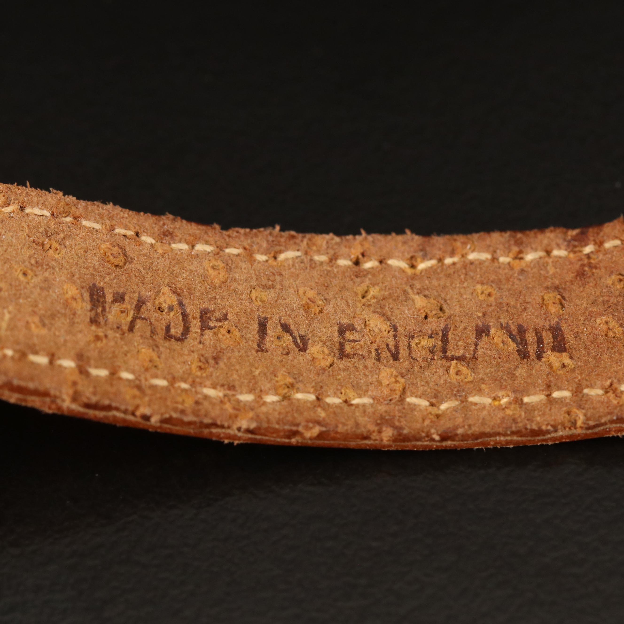 Rolex 9K Rose Gold Stem Wind Cushion Shaped Watch