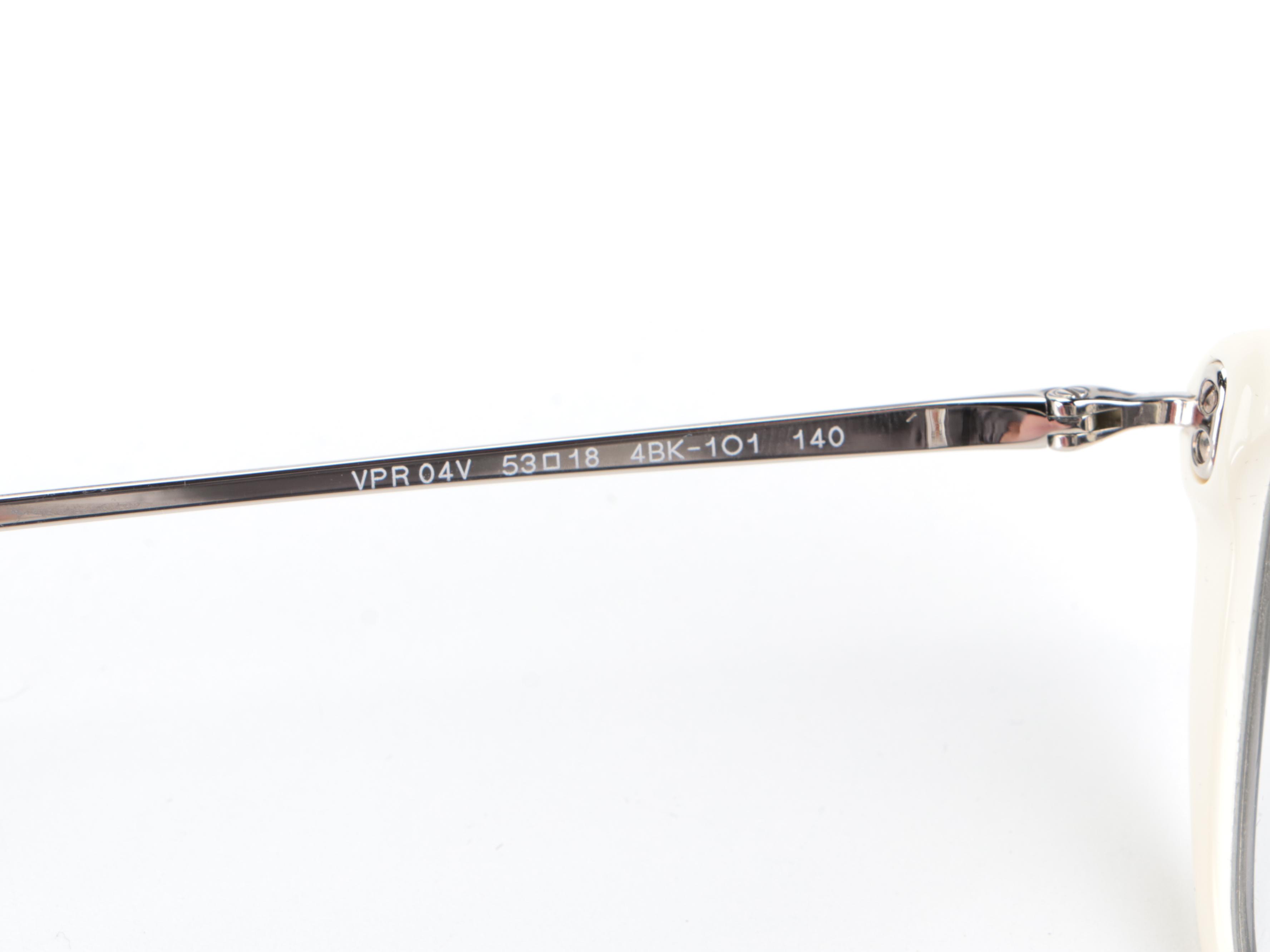 Prada VPR04V Modified Cat Eye Glasses with Case and Box