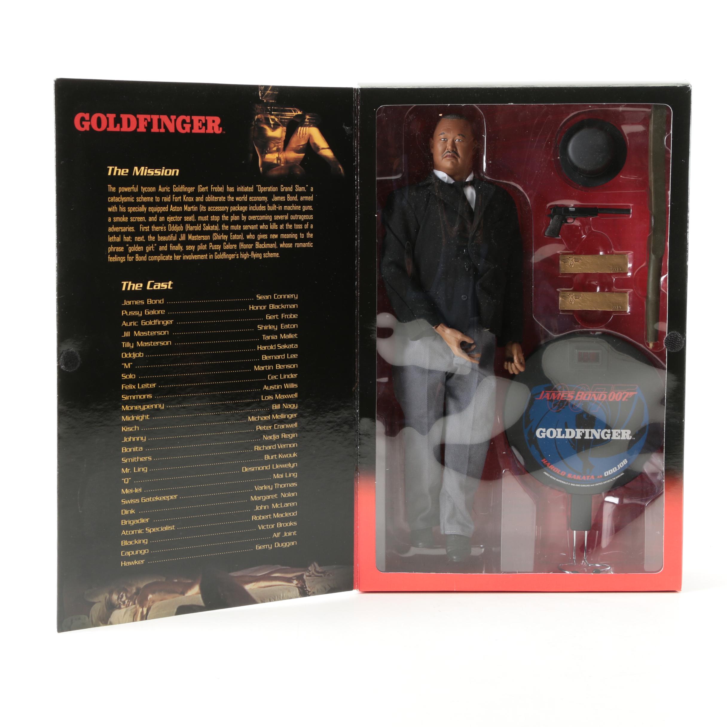 "Goldfinger" Oddjob Action Figure by Sideshow Collectibles, 2000s