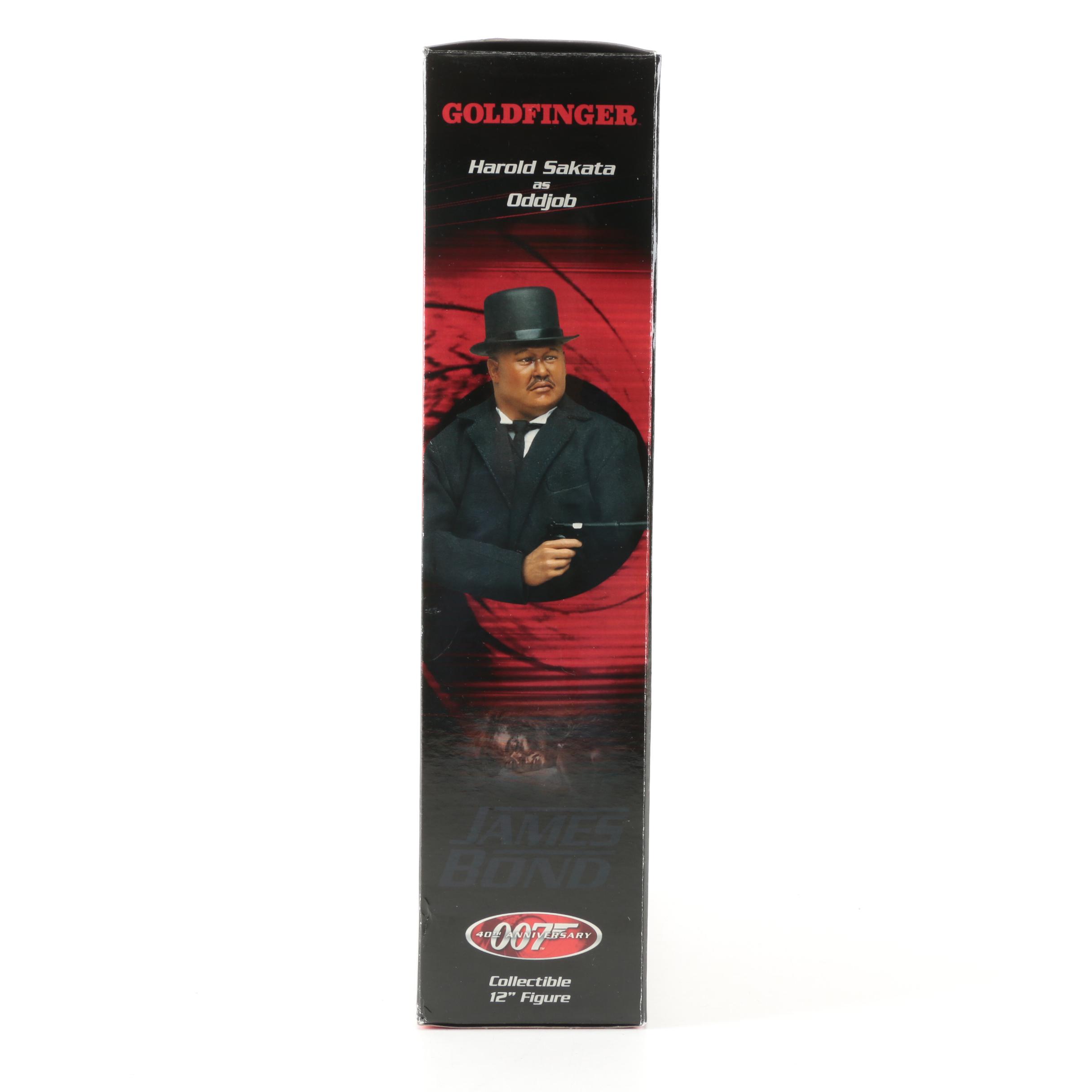 "Goldfinger" Oddjob Action Figure by Sideshow Collectibles, 2000s