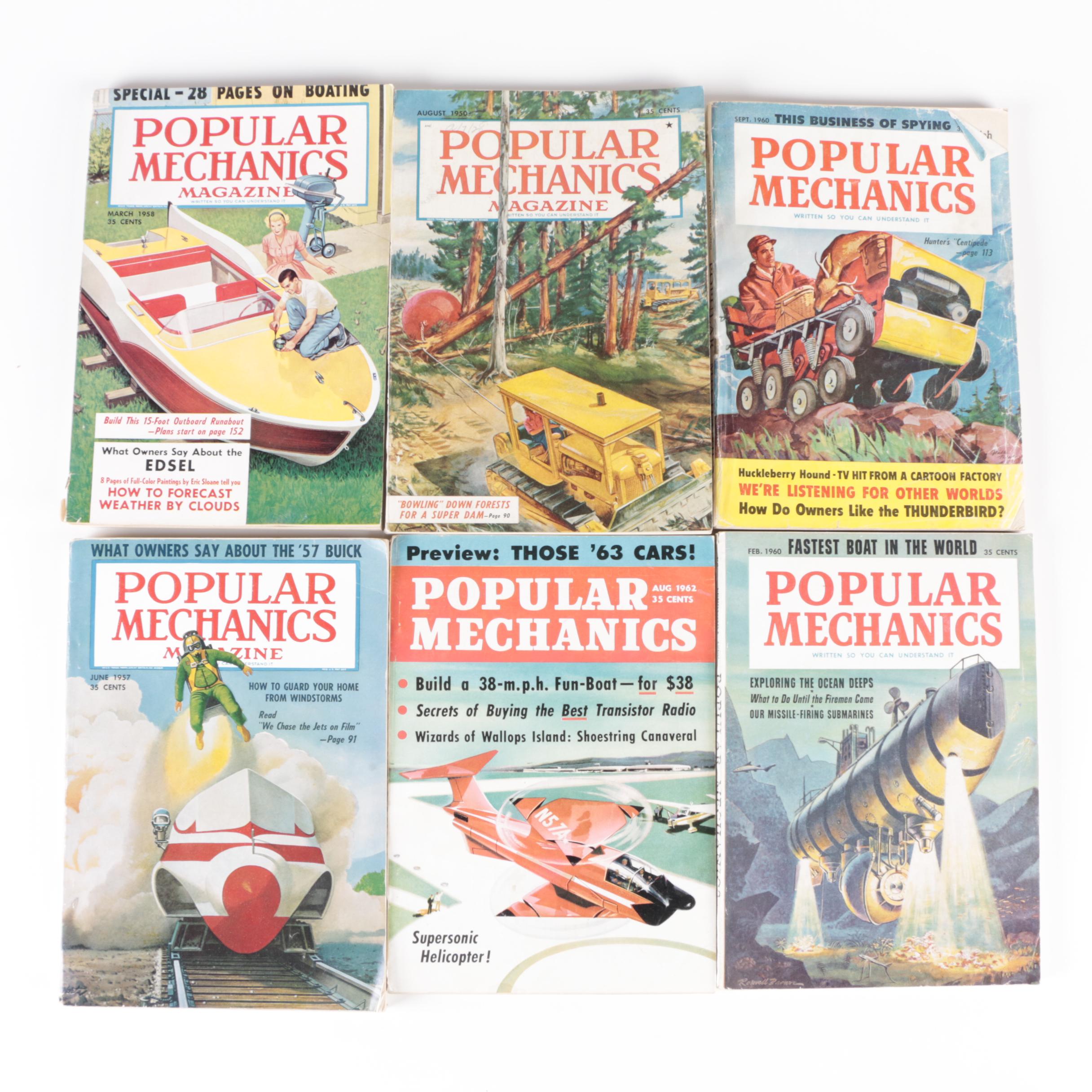 "Popular Mechanics", "Popular Science" and Other Magazines, 1940s and 1950s