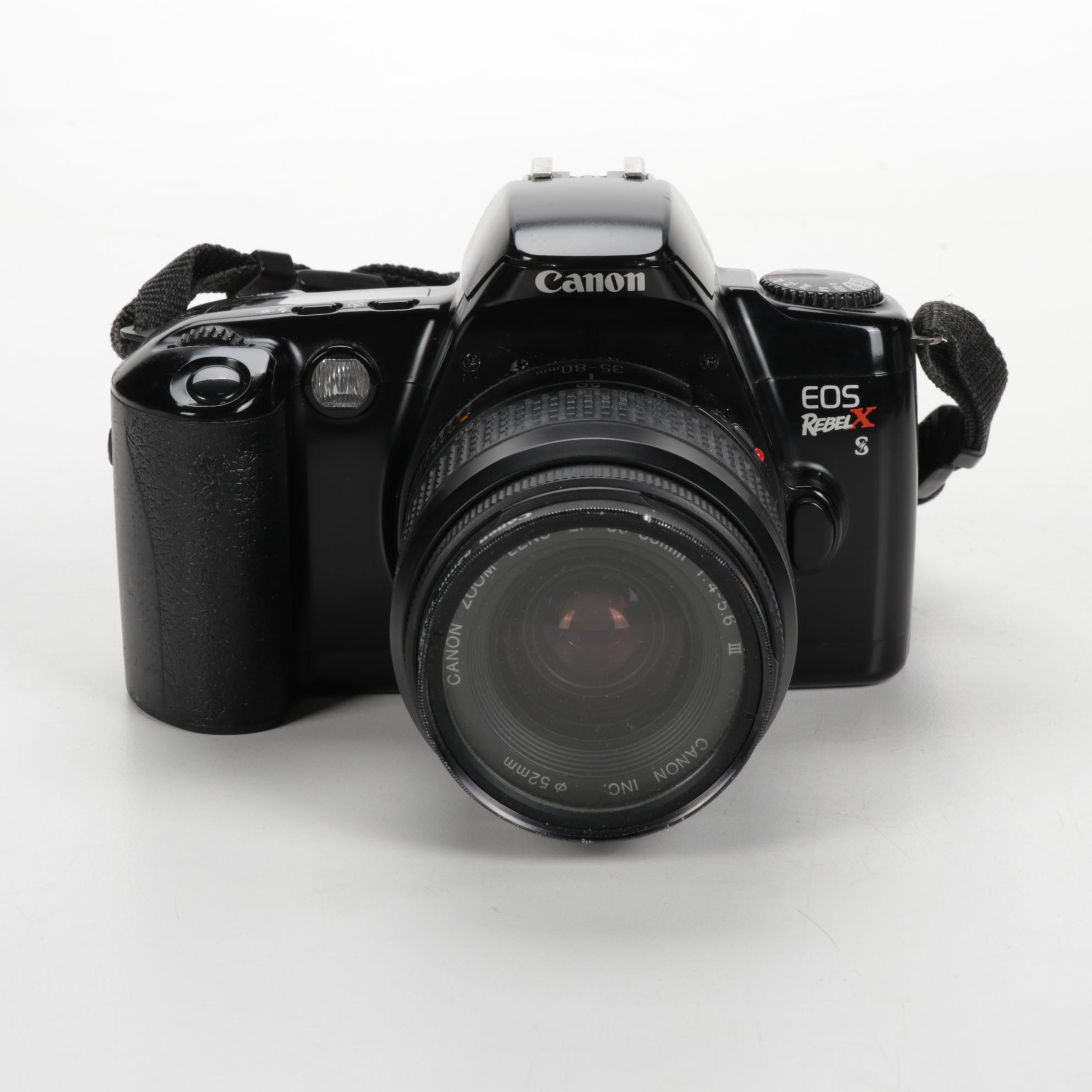 Canon EOS Rebel X Digital Camera With Polaroid One Step