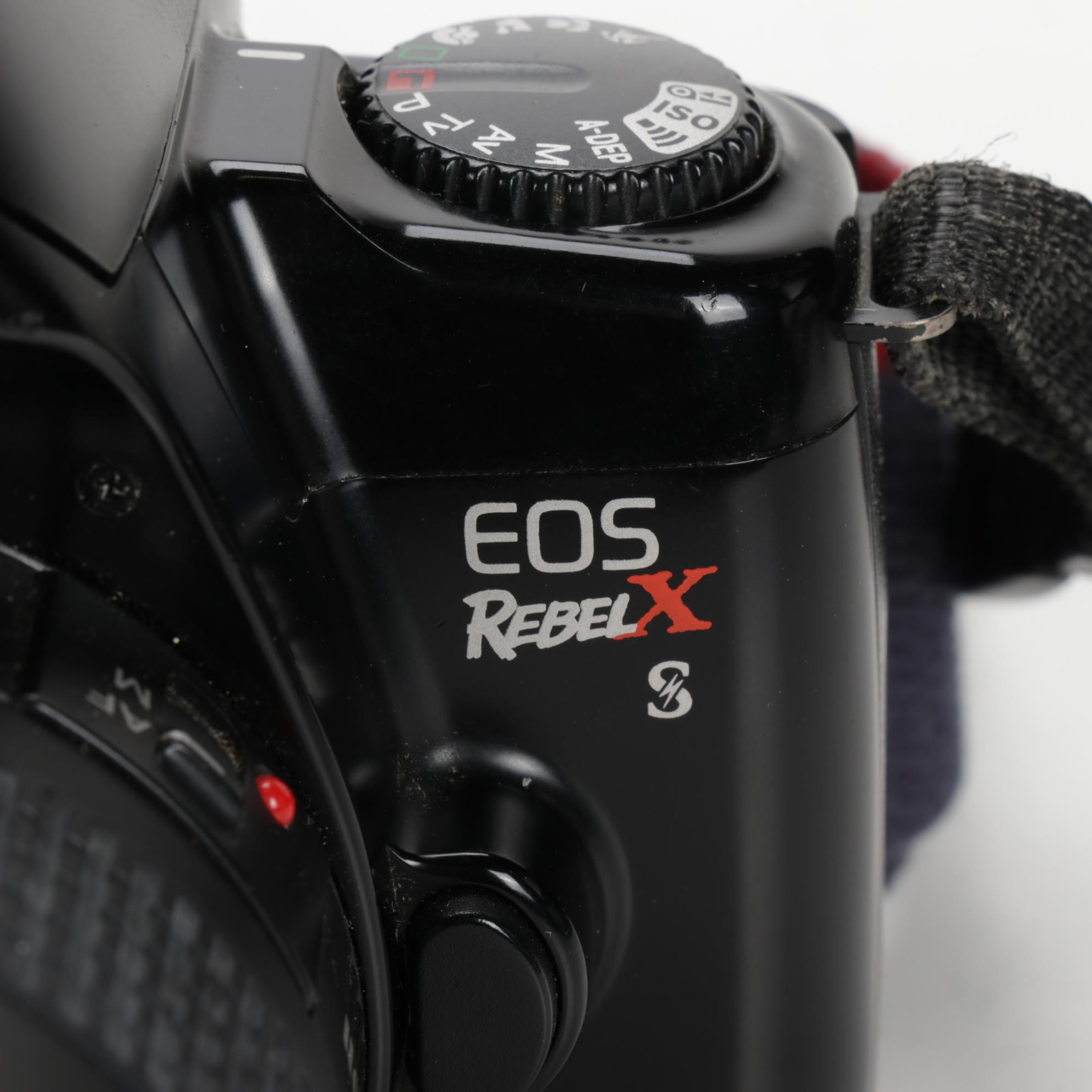 Canon EOS Rebel X Digital Camera With Polaroid One Step