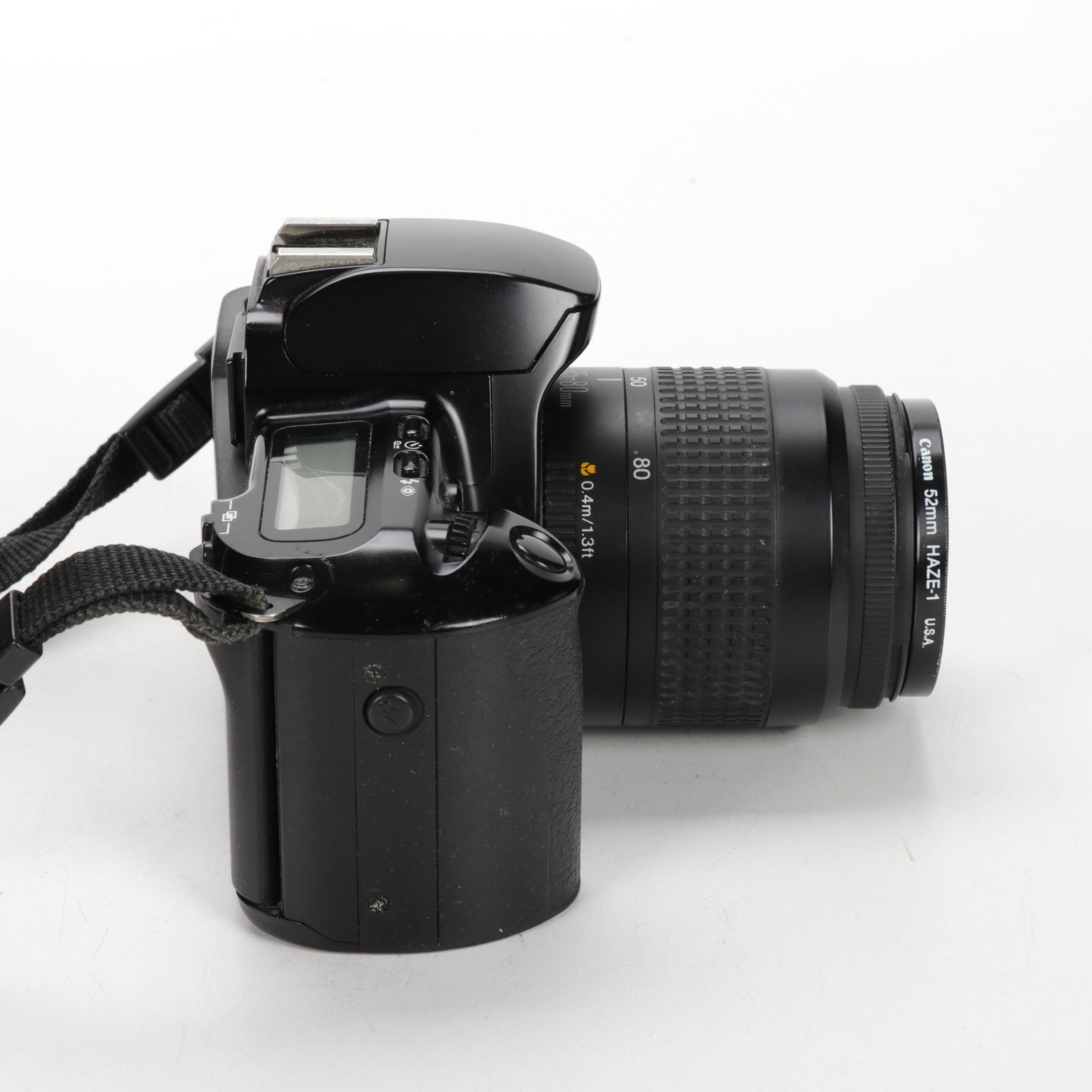 Canon EOS Rebel X Digital Camera With Polaroid One Step