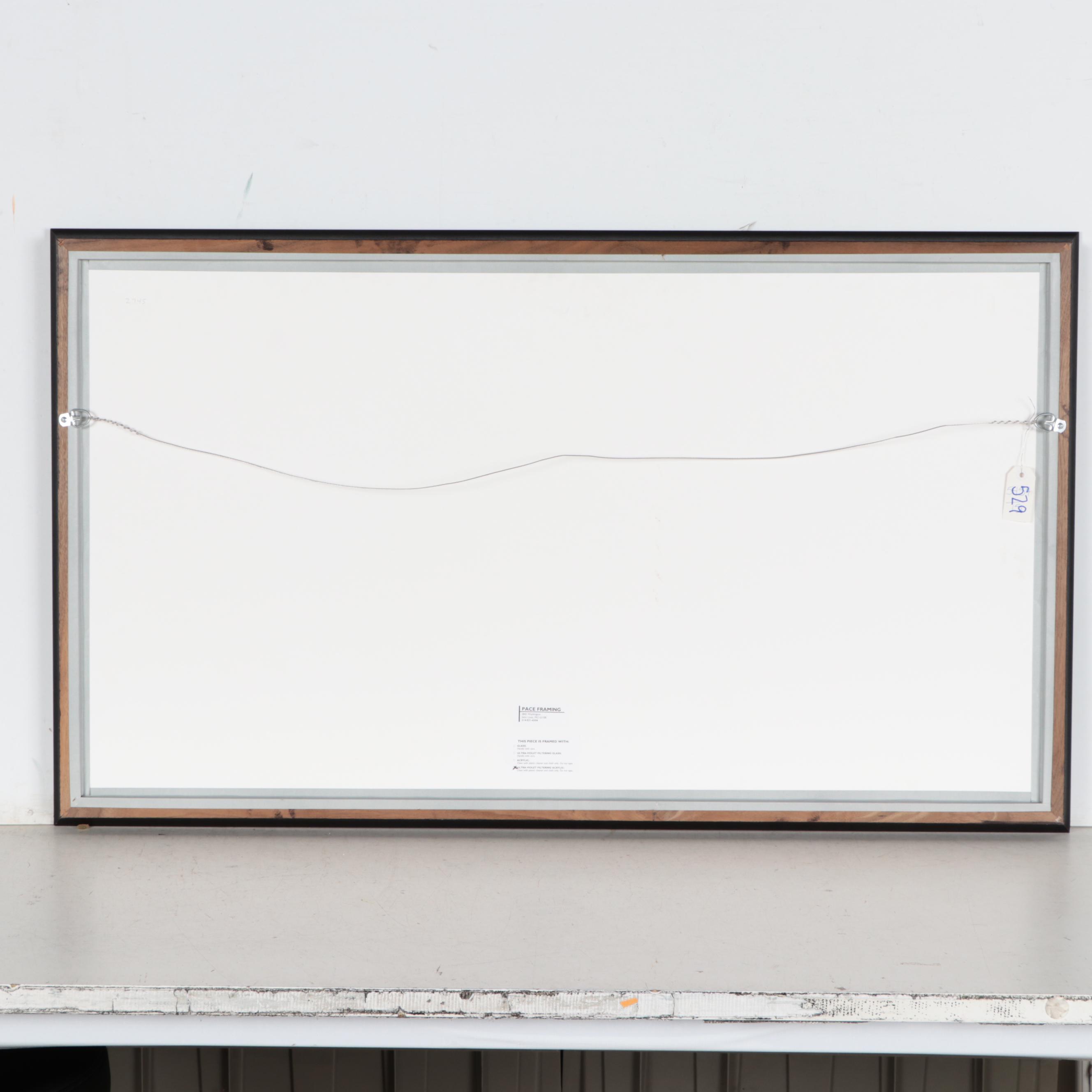 Pop Art Digital Print After Roy Lichtenstein "Cloud and Sea," 21st Century