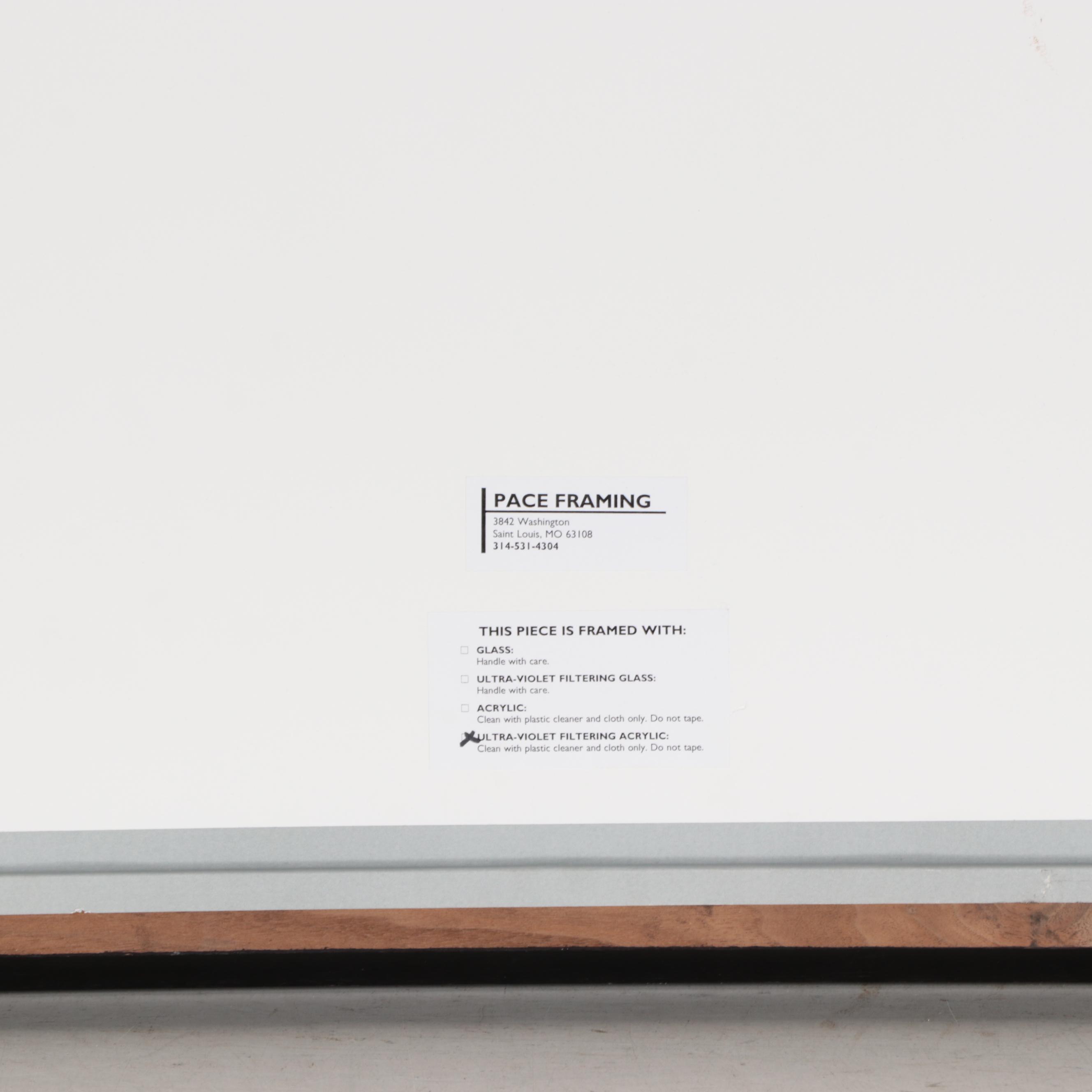 Pop Art Digital Print After Roy Lichtenstein "Cloud and Sea," 21st Century