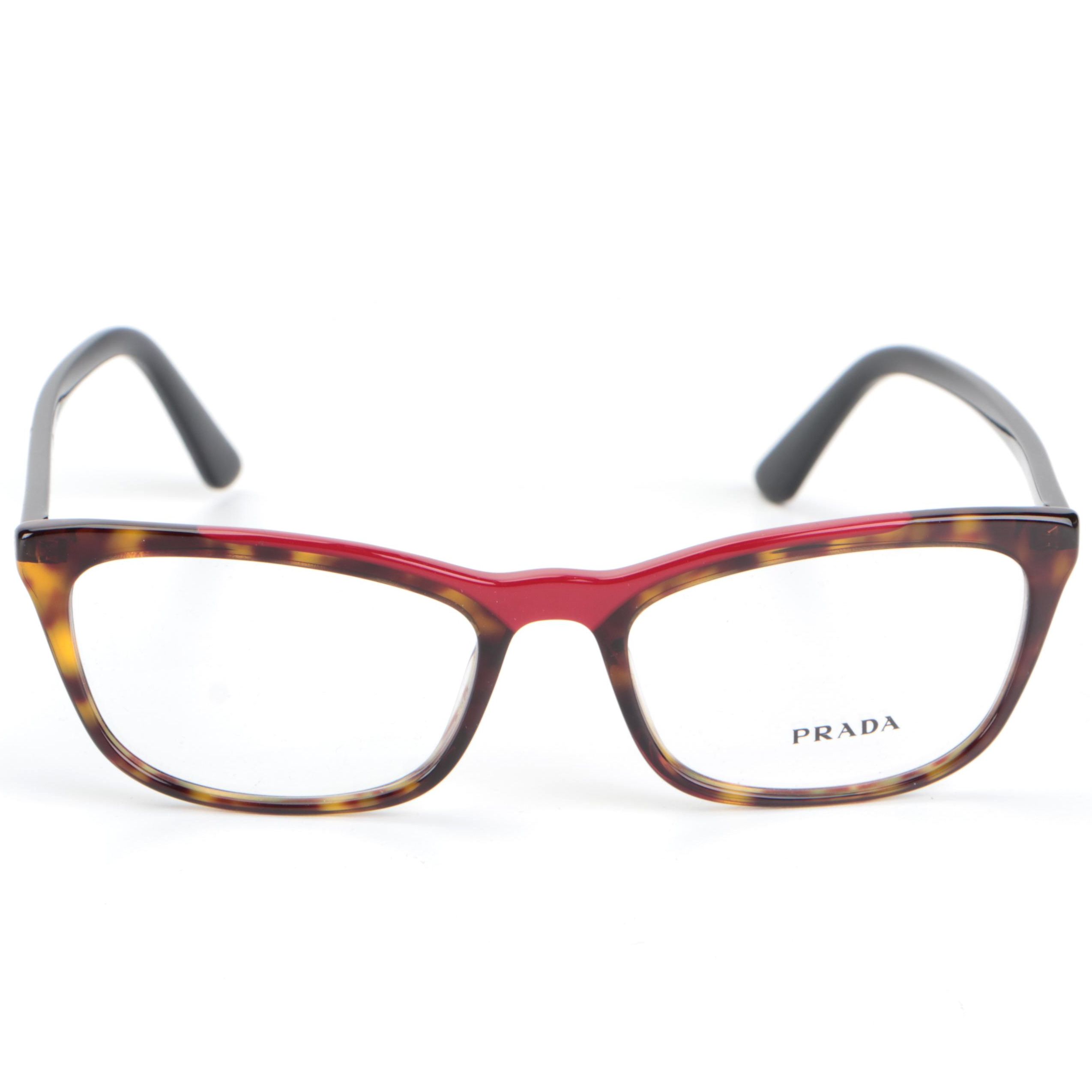 Prada VPR 10V Modified Cat Eye Sunglasses with Case and Box