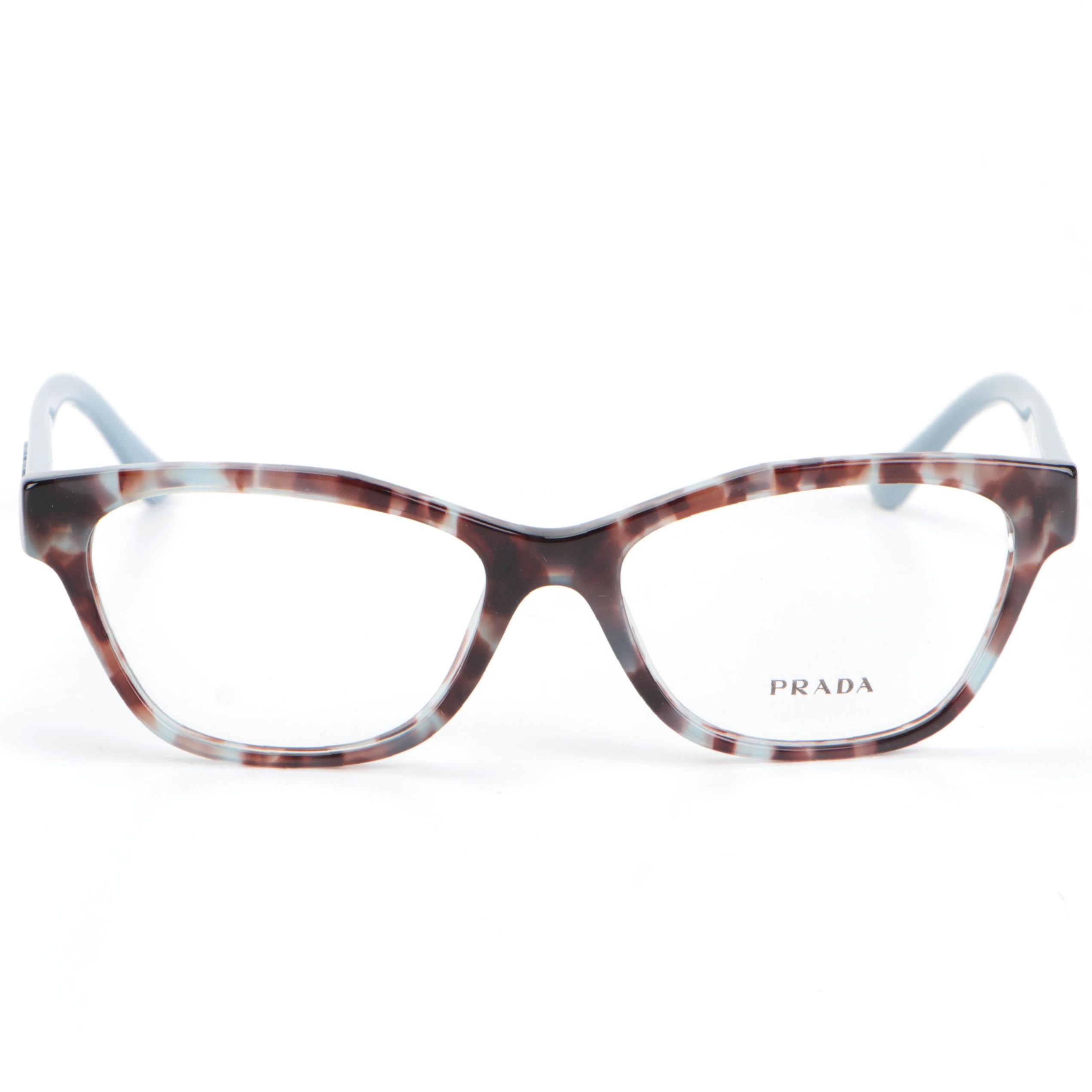 Prada VPR 03W Rectangular Eyeglasses with Case