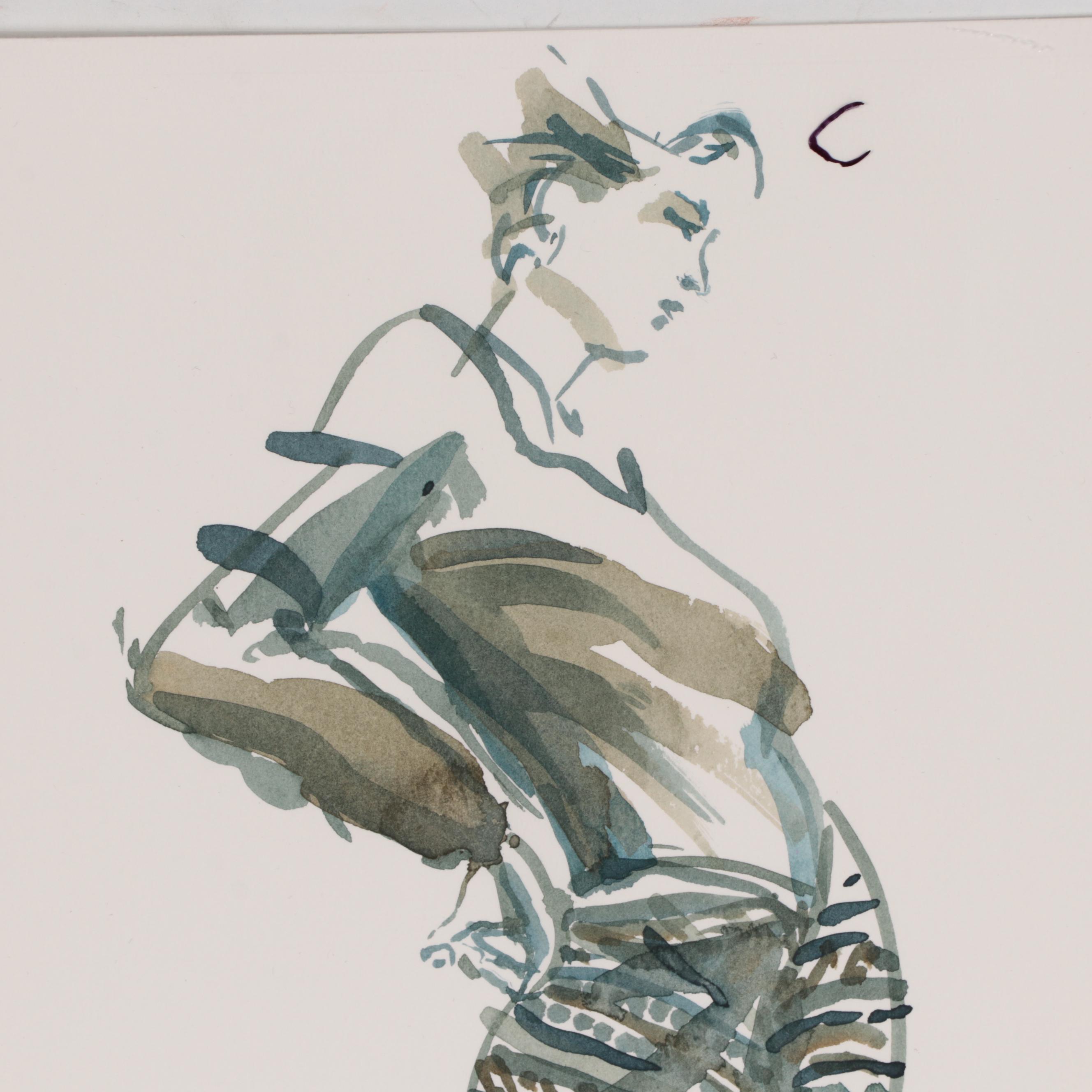 Margaret Voelker-Ferrier Watercolor Illustration