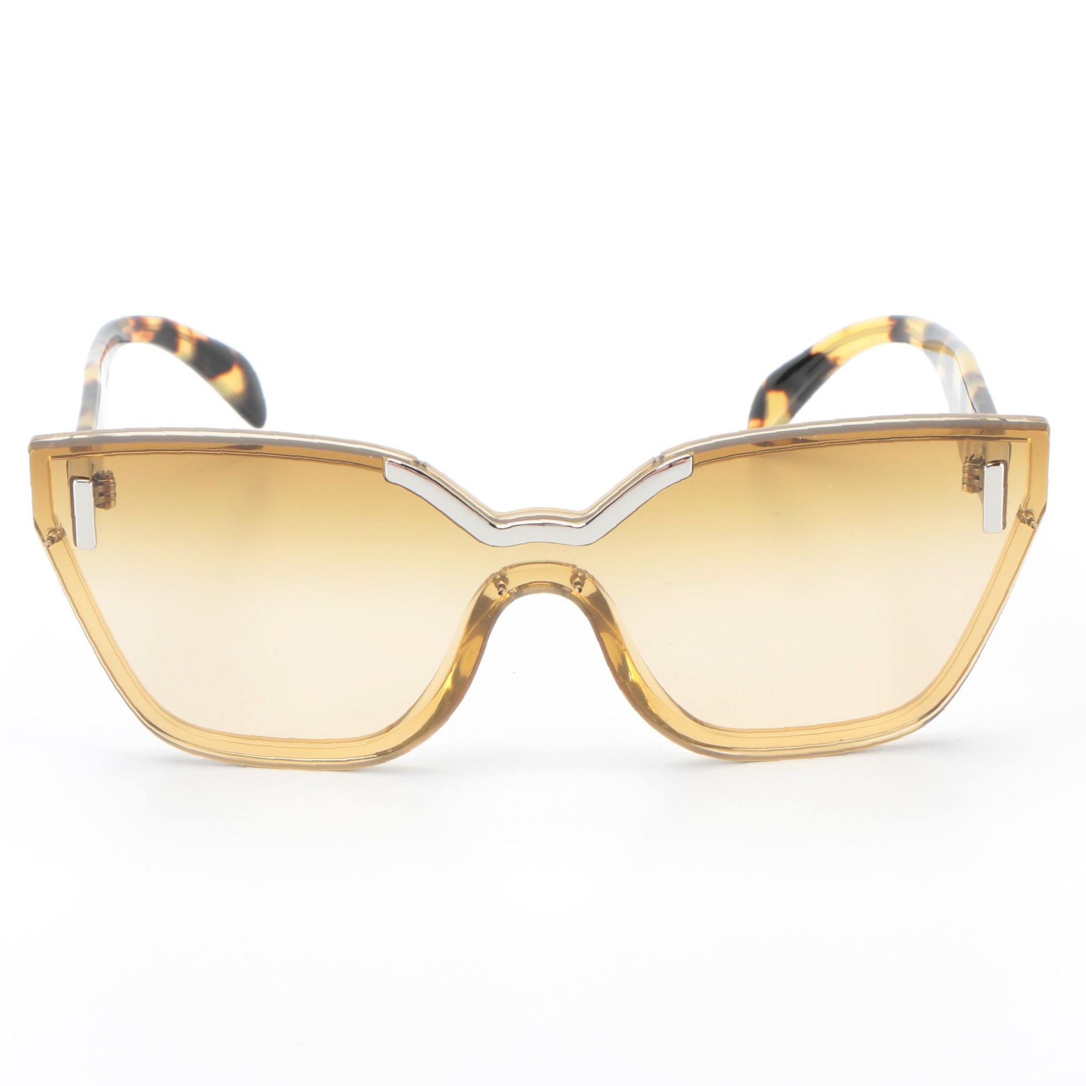 Prada SPR 16T Avant Garde Sunglasses in Tortoise with Case
