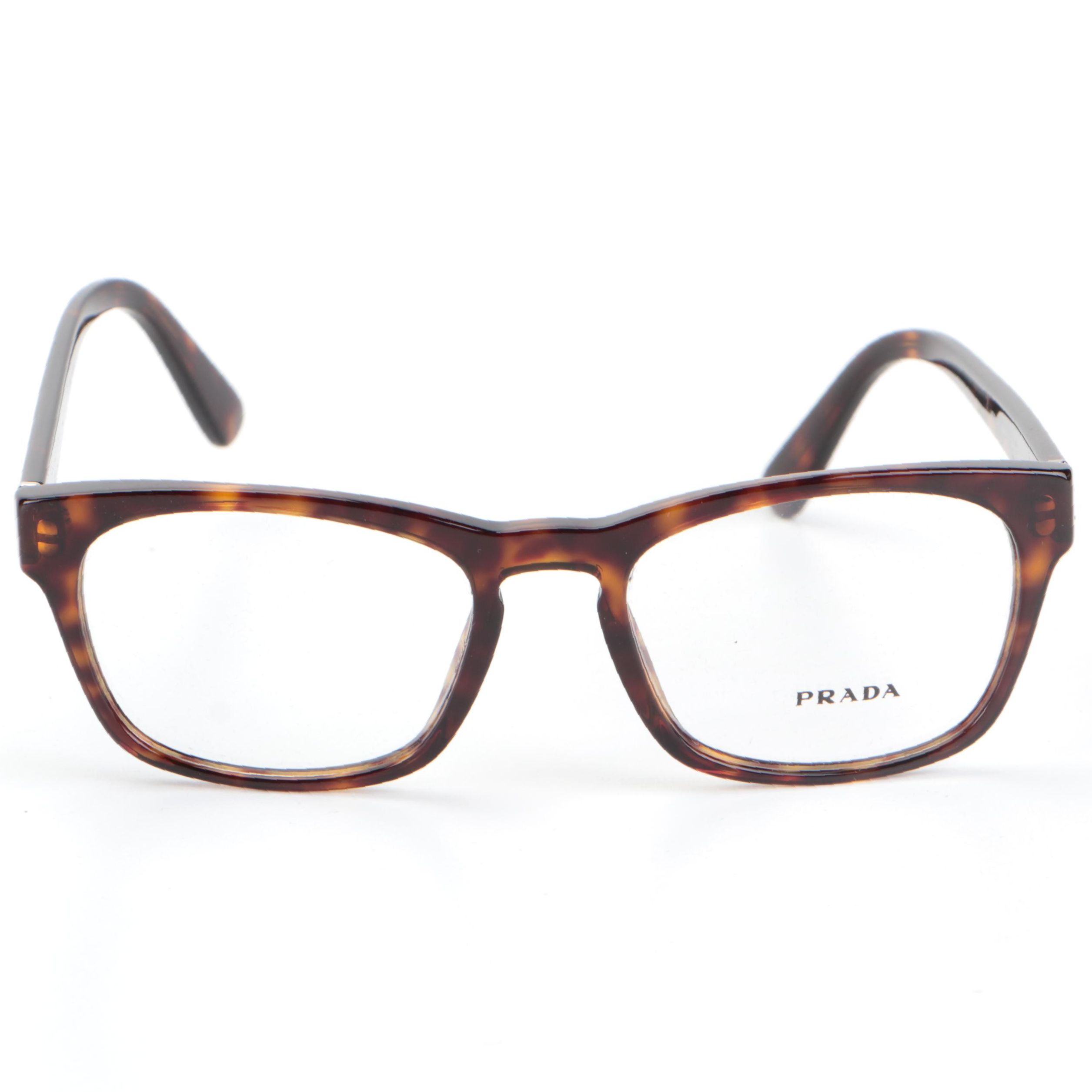 Prada VPR 09X Rectangular Eyeglasses with Case