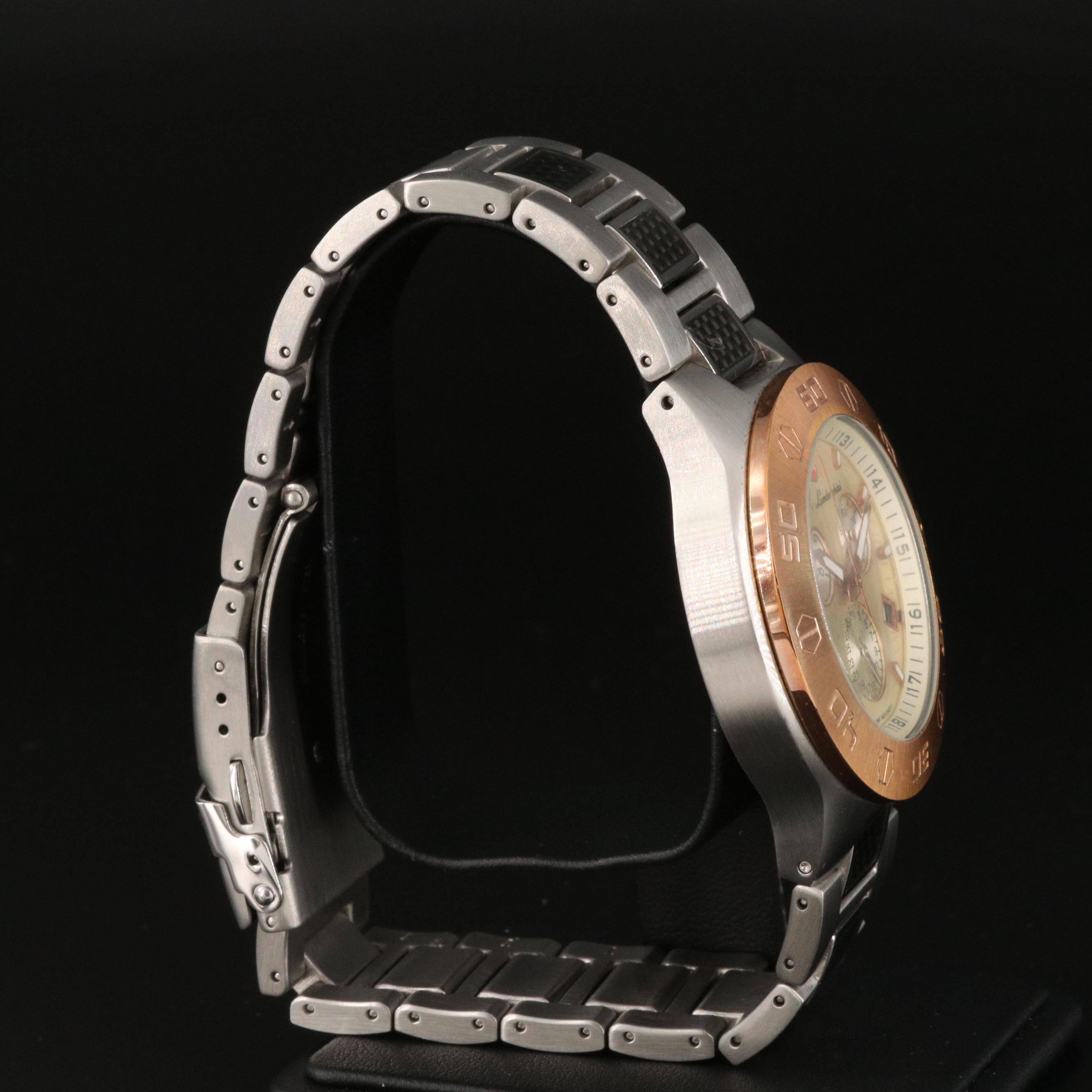 Tonino Lamborghini Chronograph Stainless Steel Watch