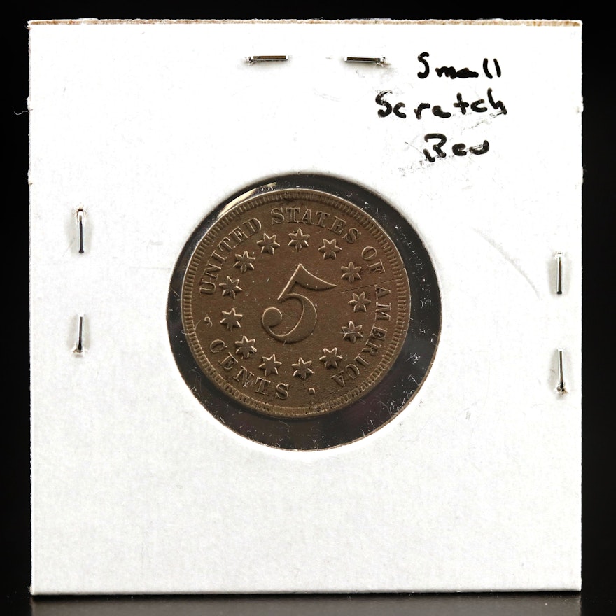 1868 Shield Nickel