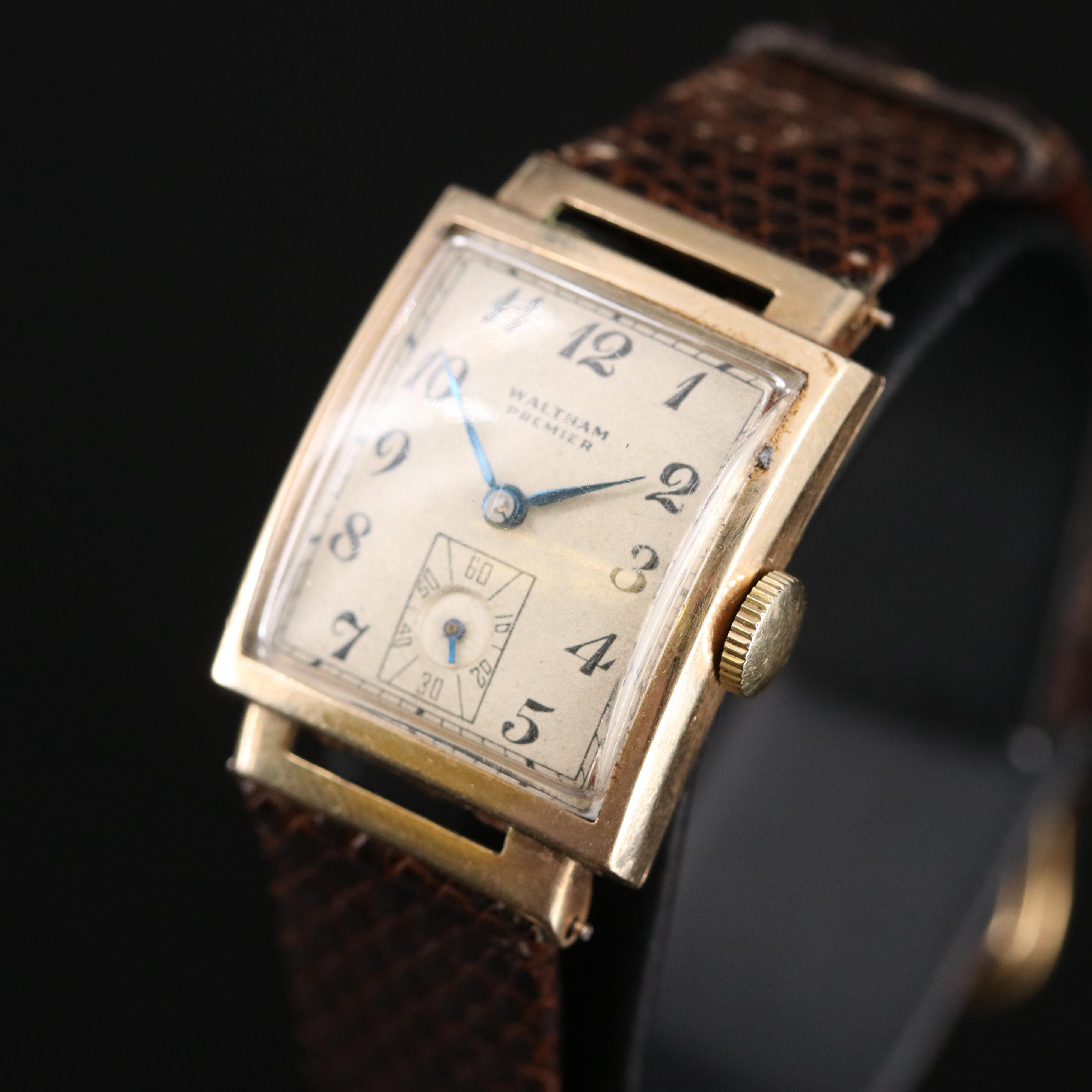 Waltham Premier Gold Filled Manual Wind Watch