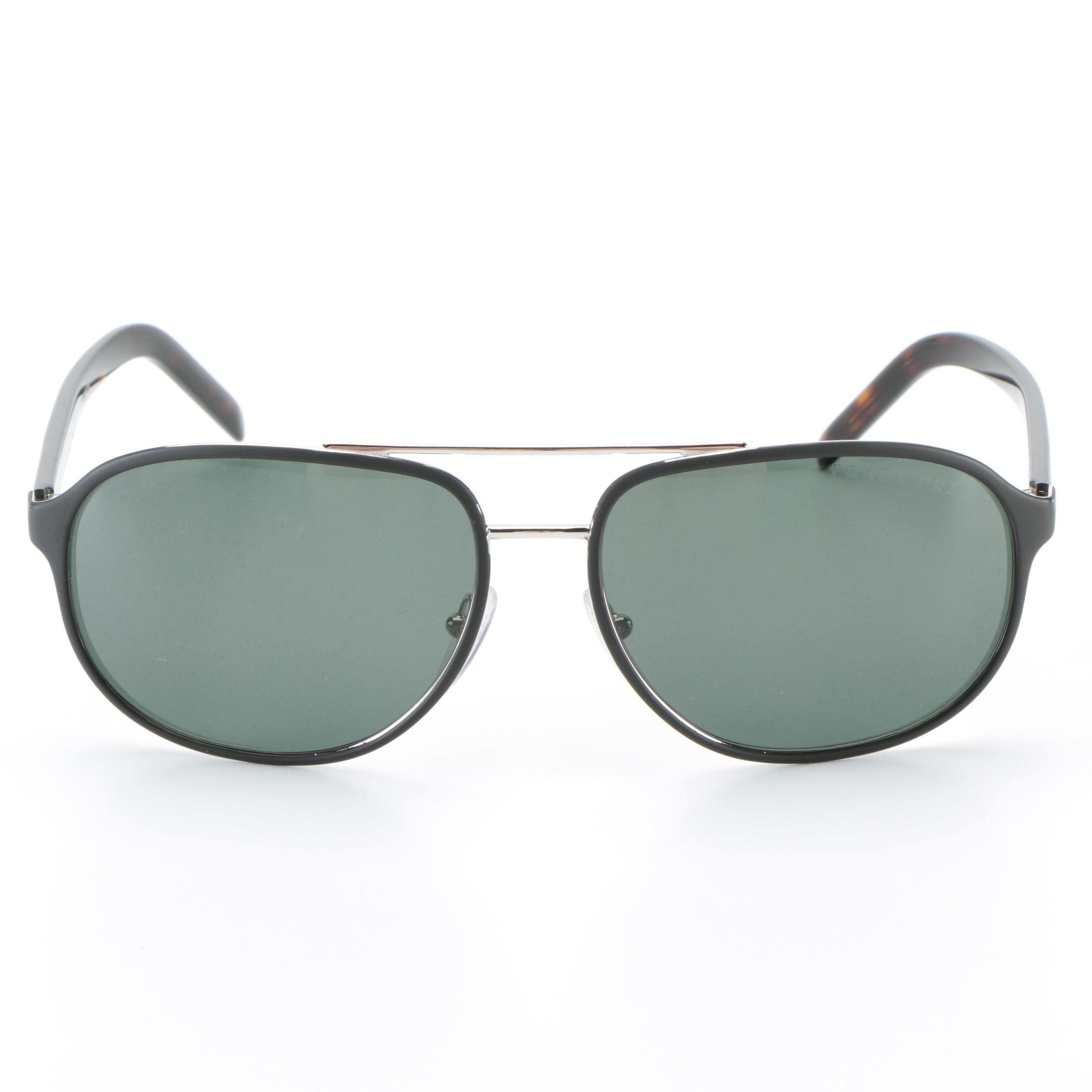 Prada SPR 53X Polarized Avio Sunglasses with Case