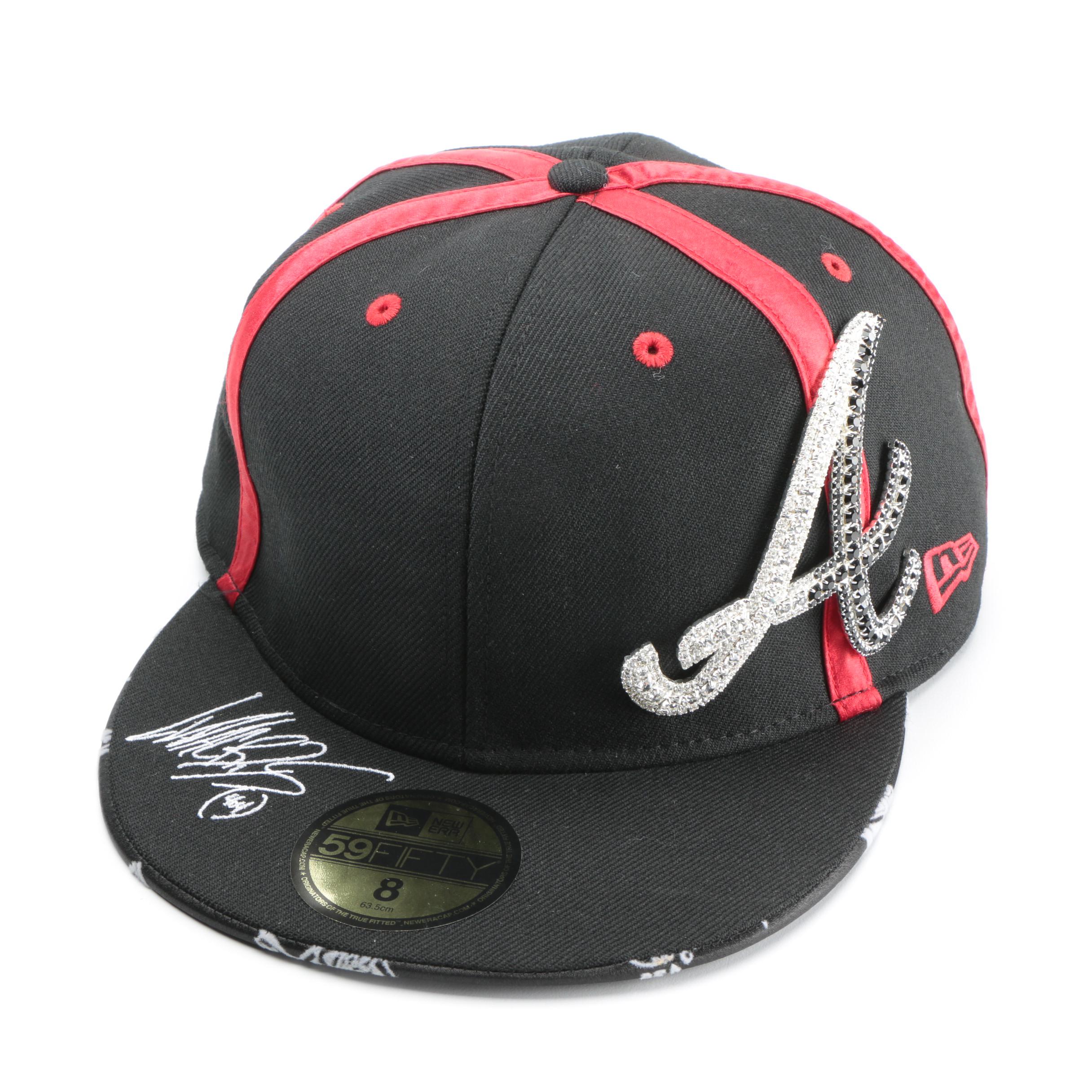Limited Edition New Era Braves Baseball Cap with Case Designed by Ludacris