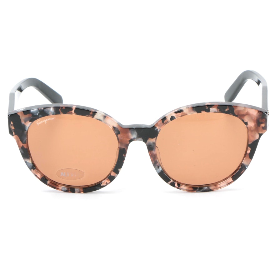 Salvatore Ferragamo SF884SA Sunglasses with Brown Lenses, Includes Case and Box