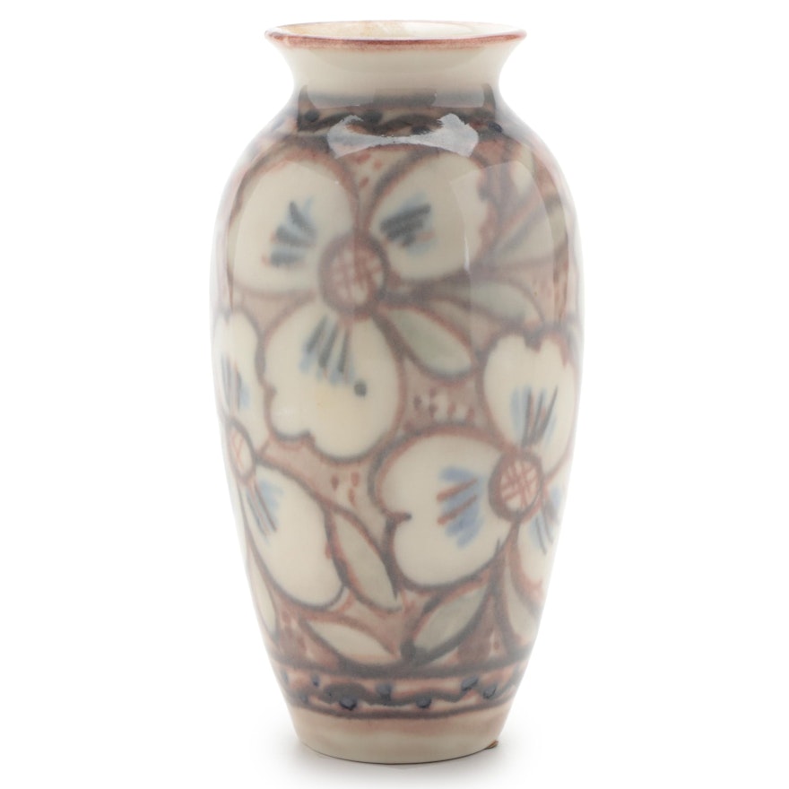 Jen Jensen Rookwood Pottery Jewel Porcelain Glaze Vase, 1947