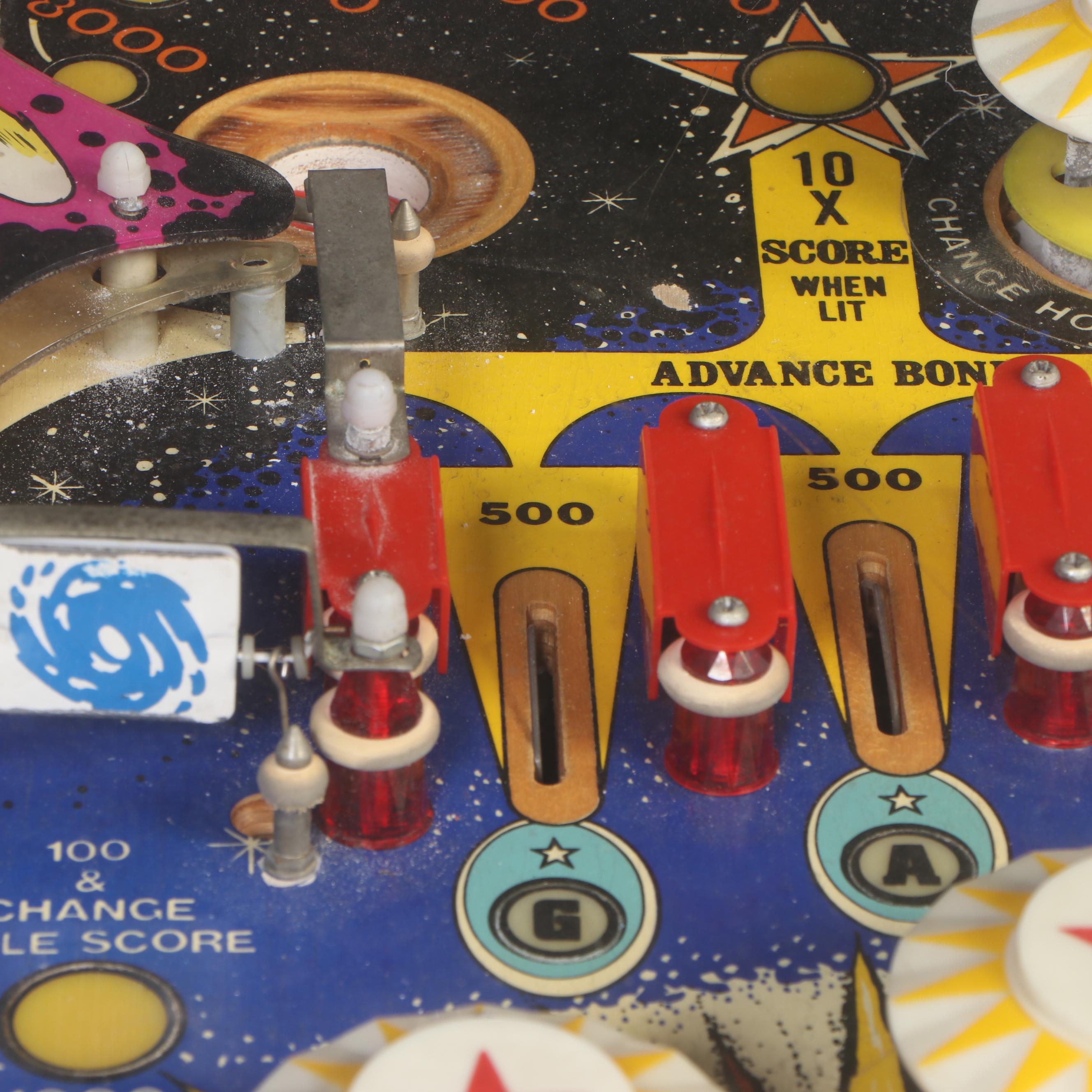 Stern Electronics Galaxy Pinball Machine, 1980