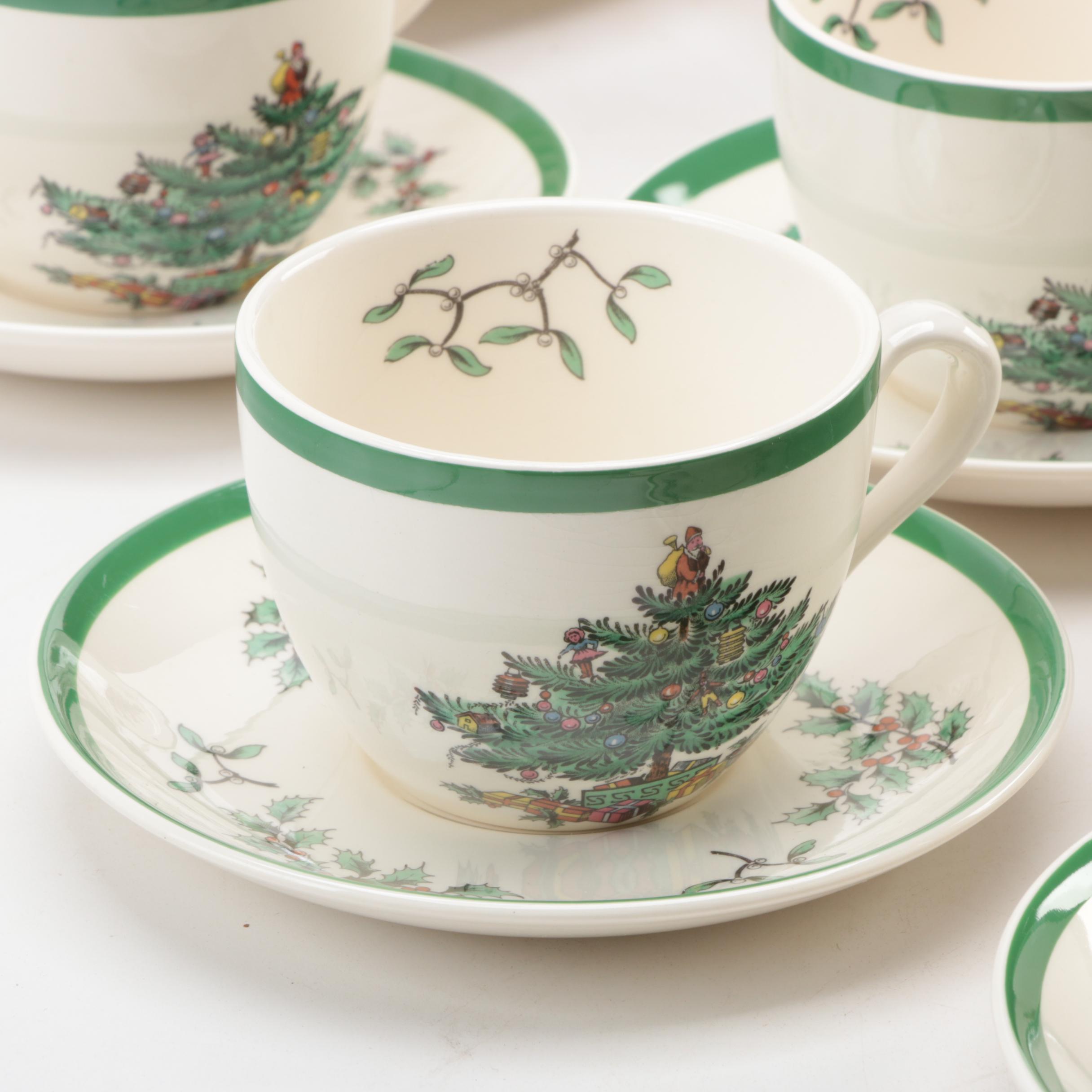Spode "Christmas Tree" Earthenware Dinnerware