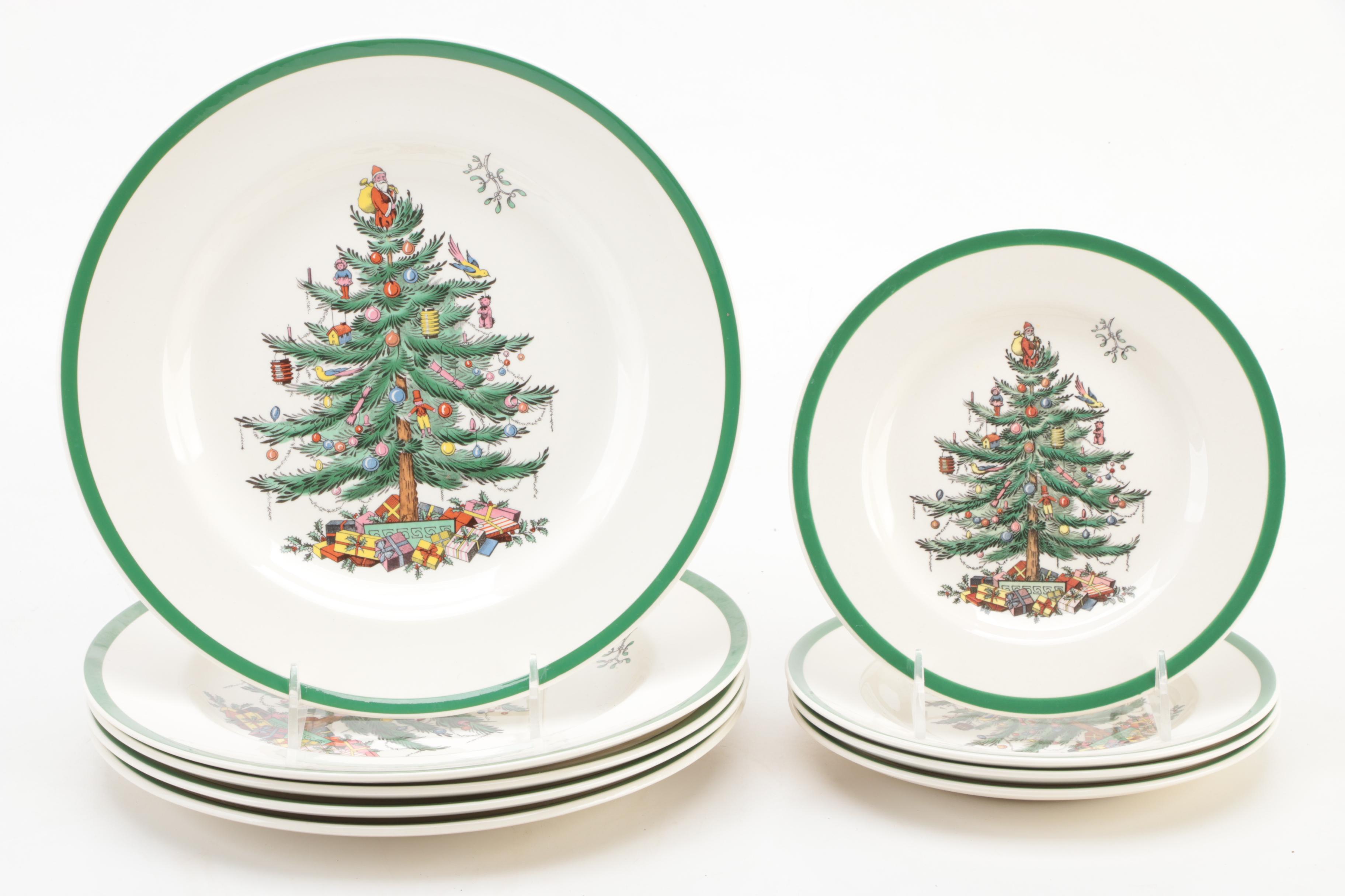 Spode "Christmas Tree" Earthenware Dinnerware