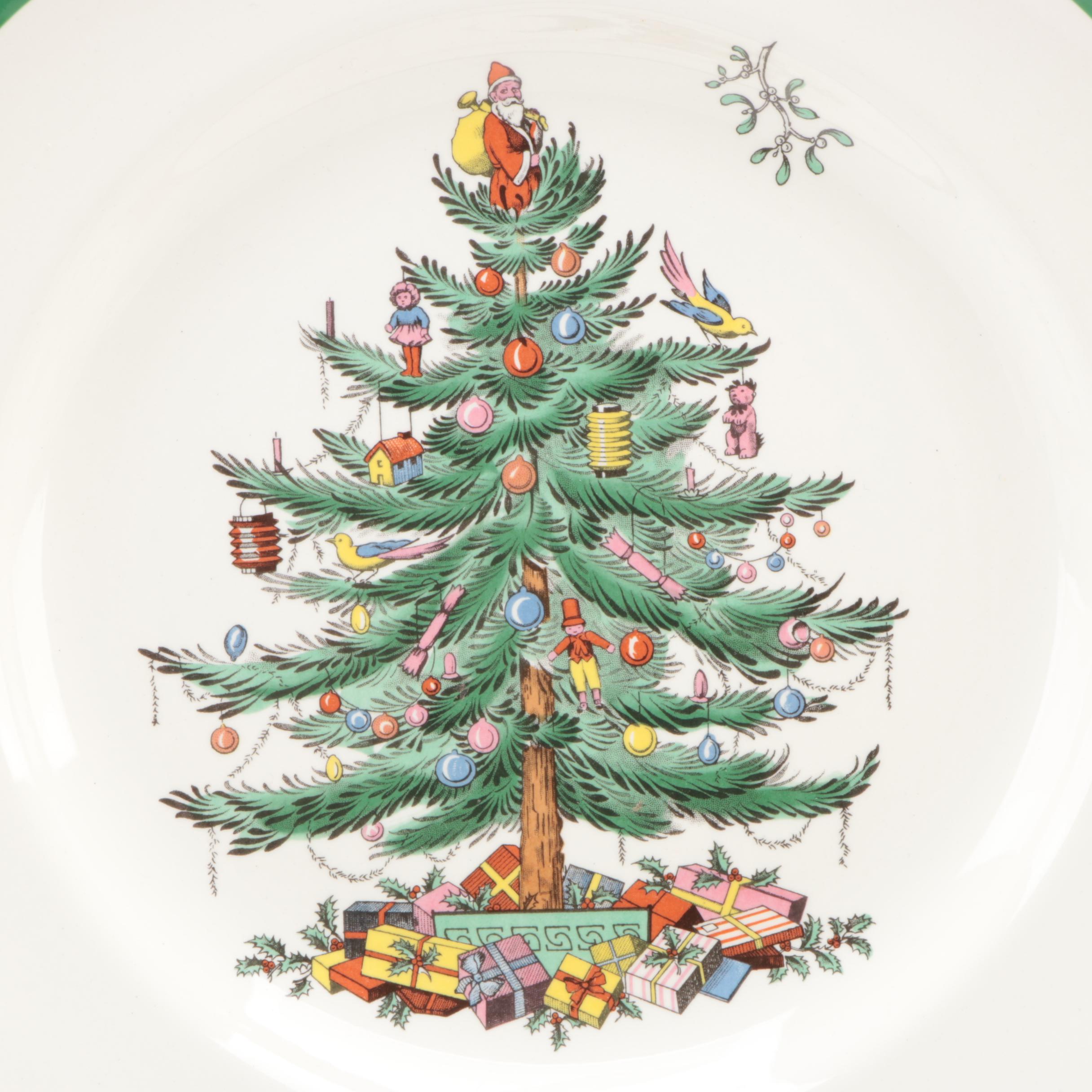 Spode "Christmas Tree" Earthenware Dinnerware