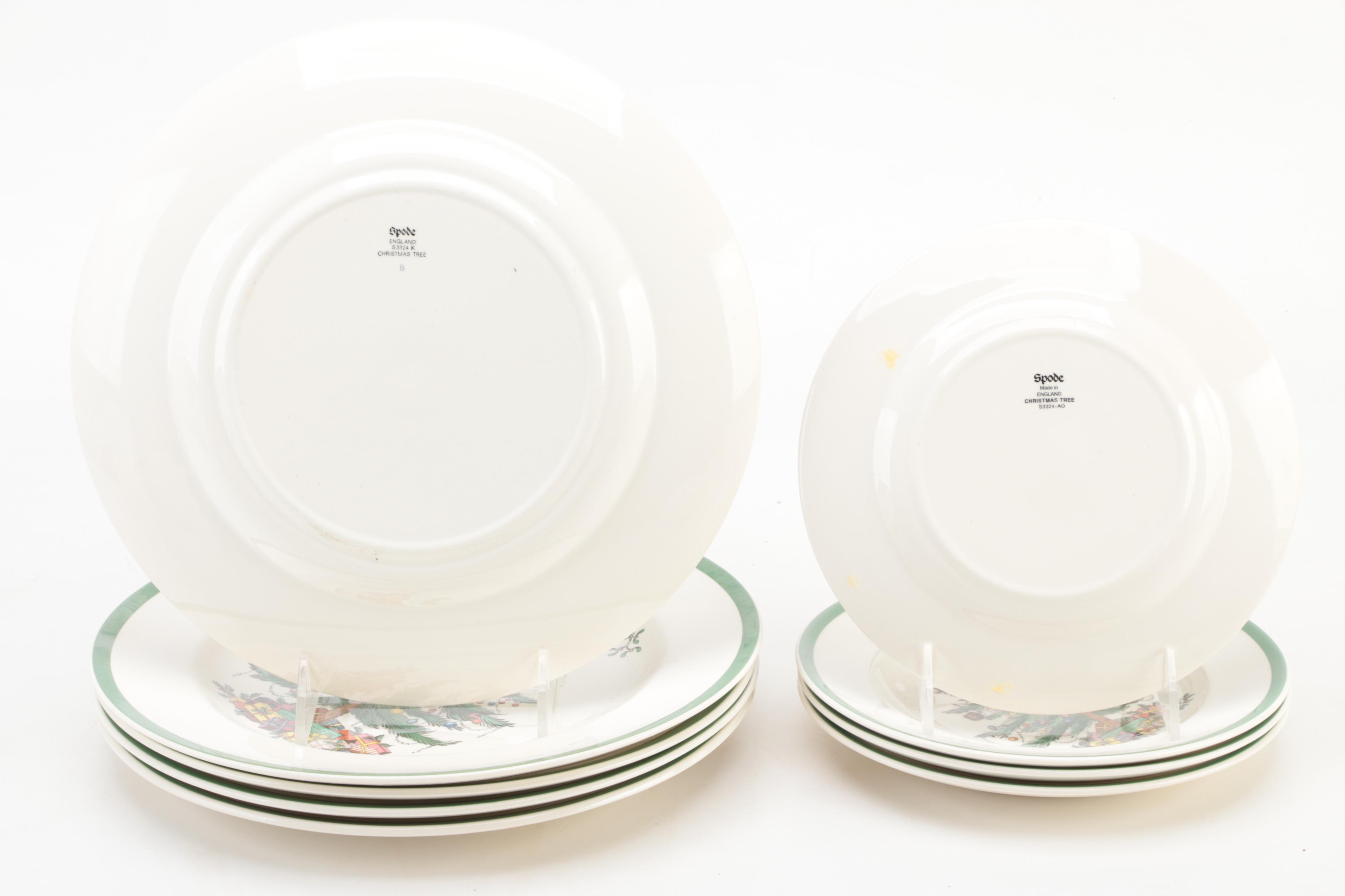 Spode "Christmas Tree" Earthenware Dinnerware