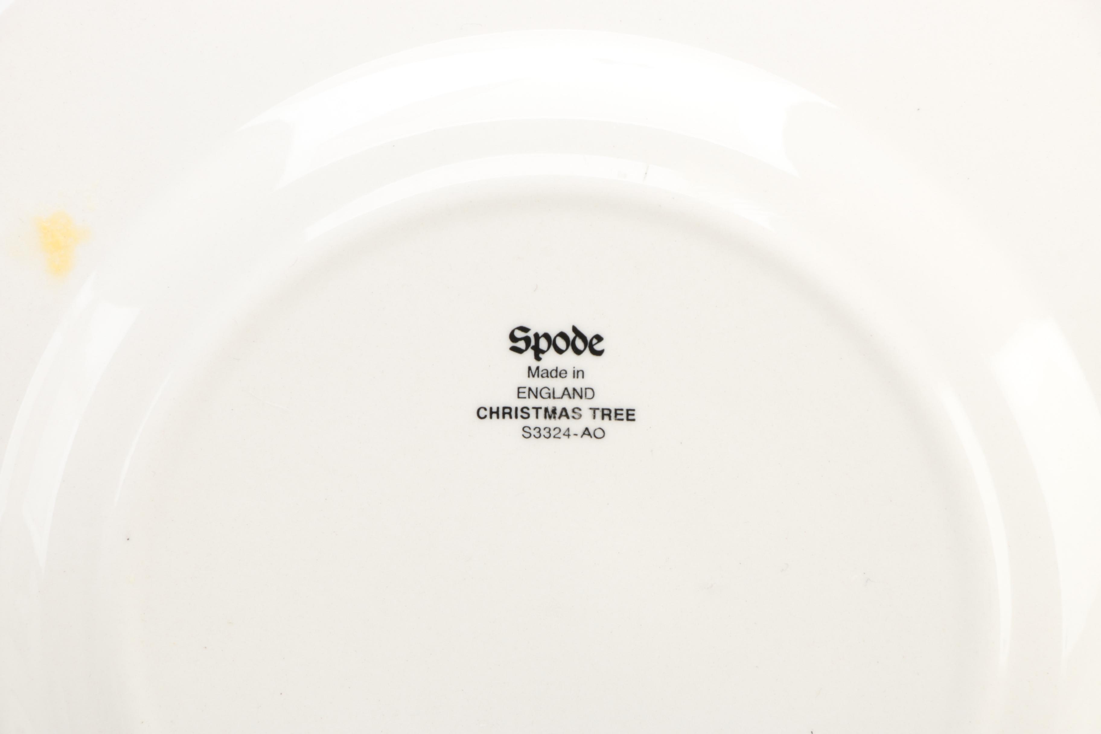 Spode "Christmas Tree" Earthenware Dinnerware
