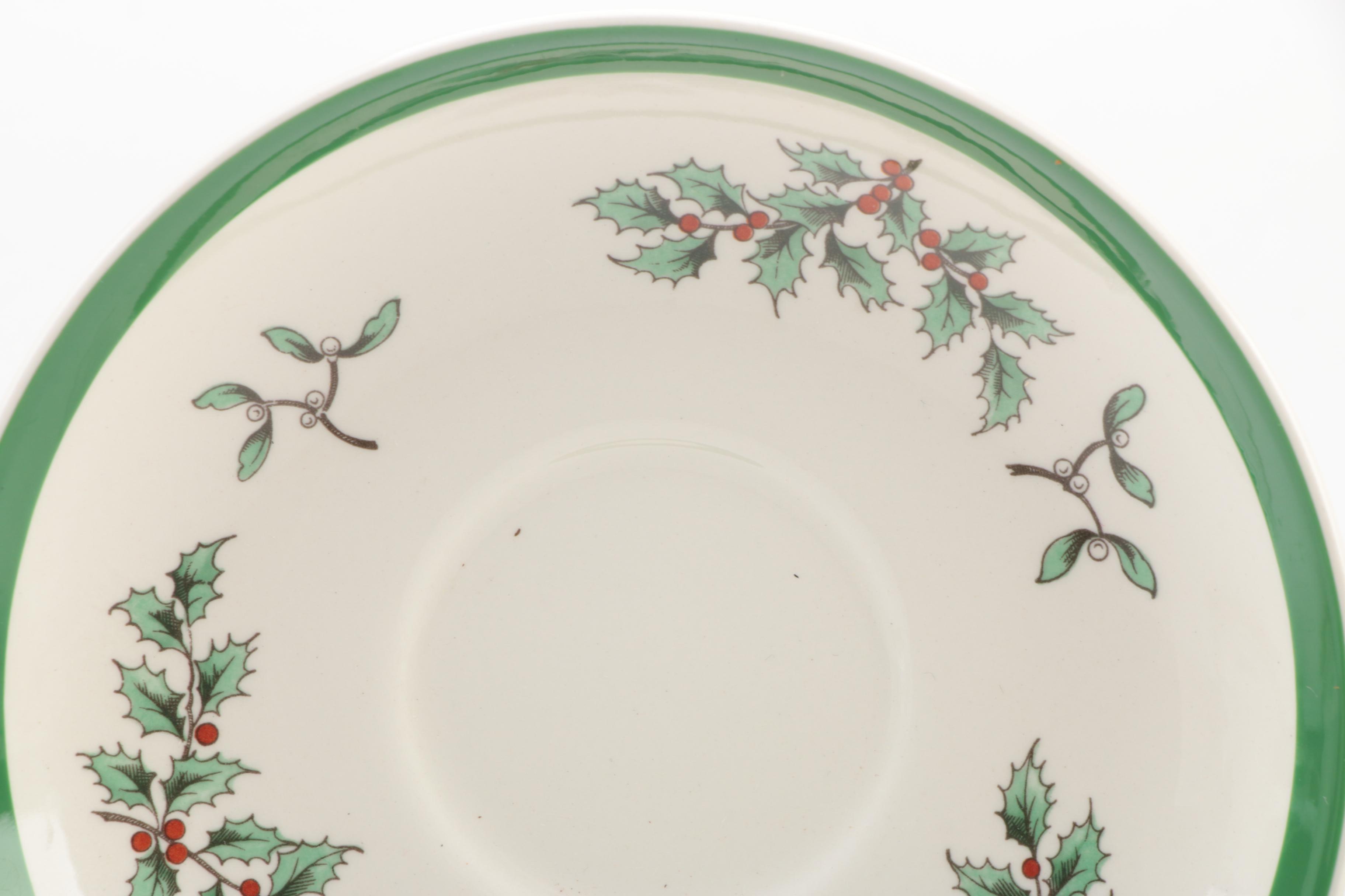 Spode "Christmas Tree" Earthenware Dinnerware