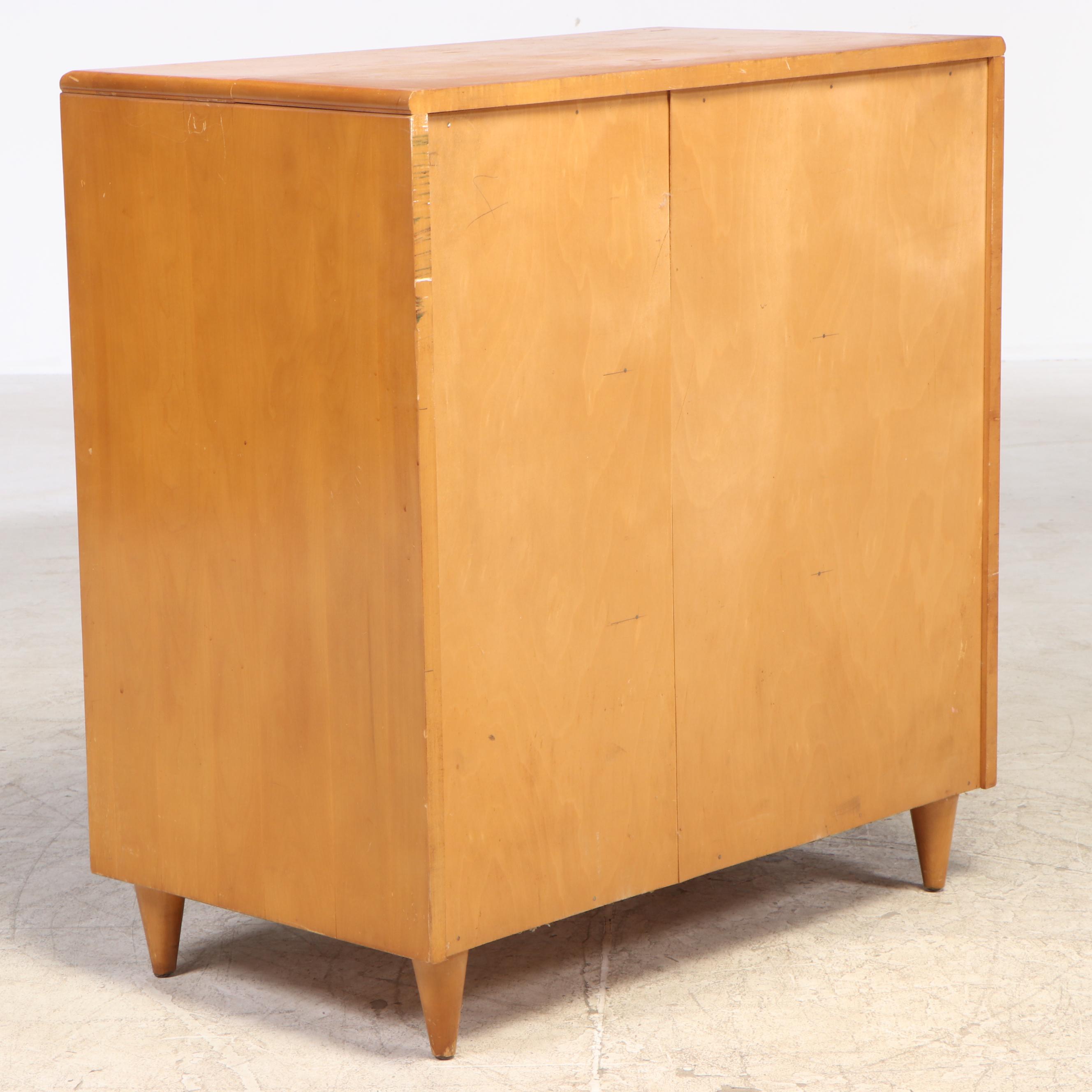 Heywood-Wakefield Maple Cabinet, Mid-20th Century