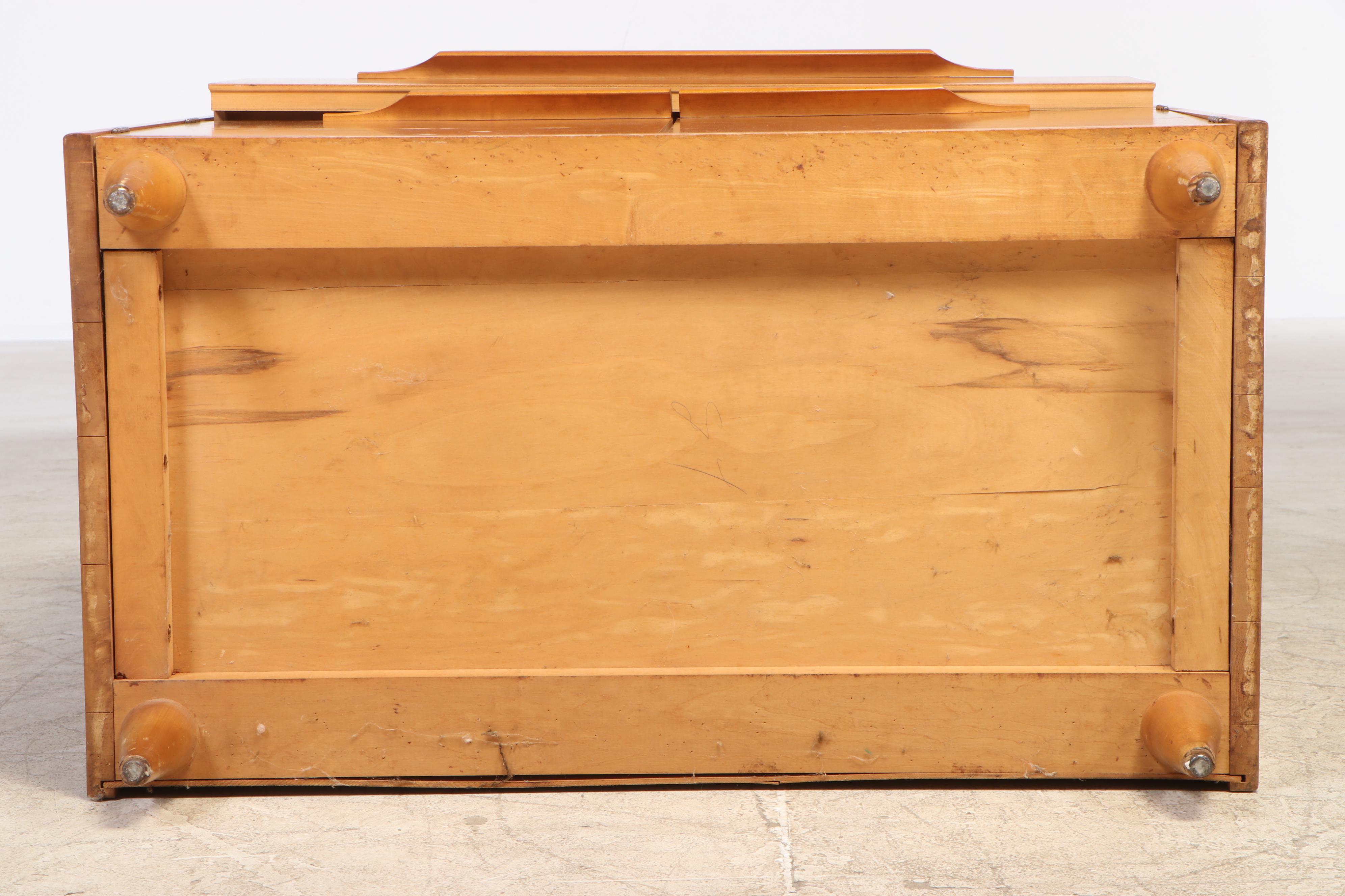 Heywood-Wakefield Maple Cabinet, Mid-20th Century