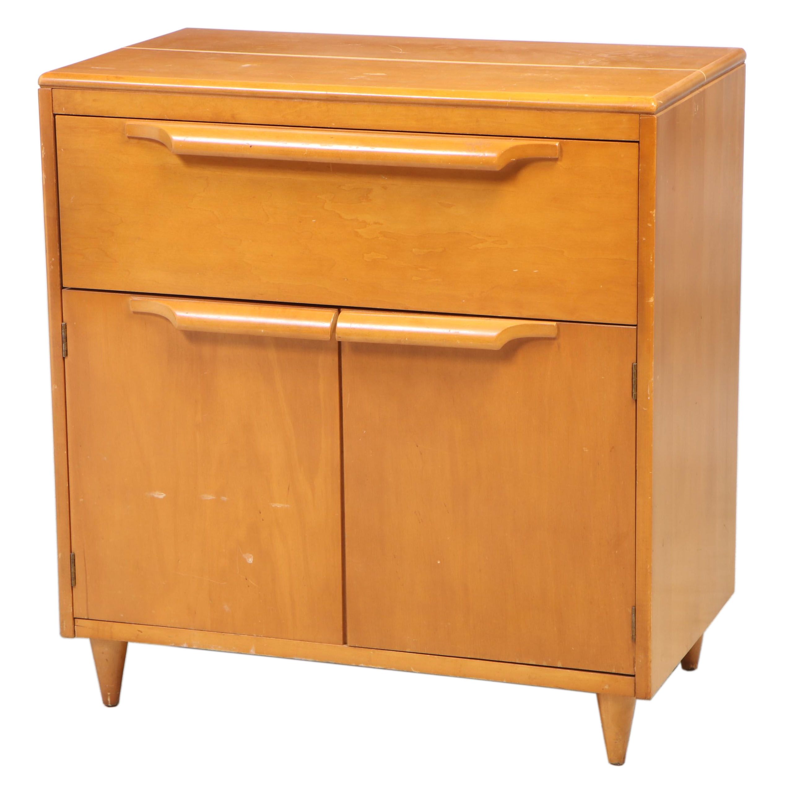 Heywood-Wakefield Maple Cabinet, Mid-20th Century