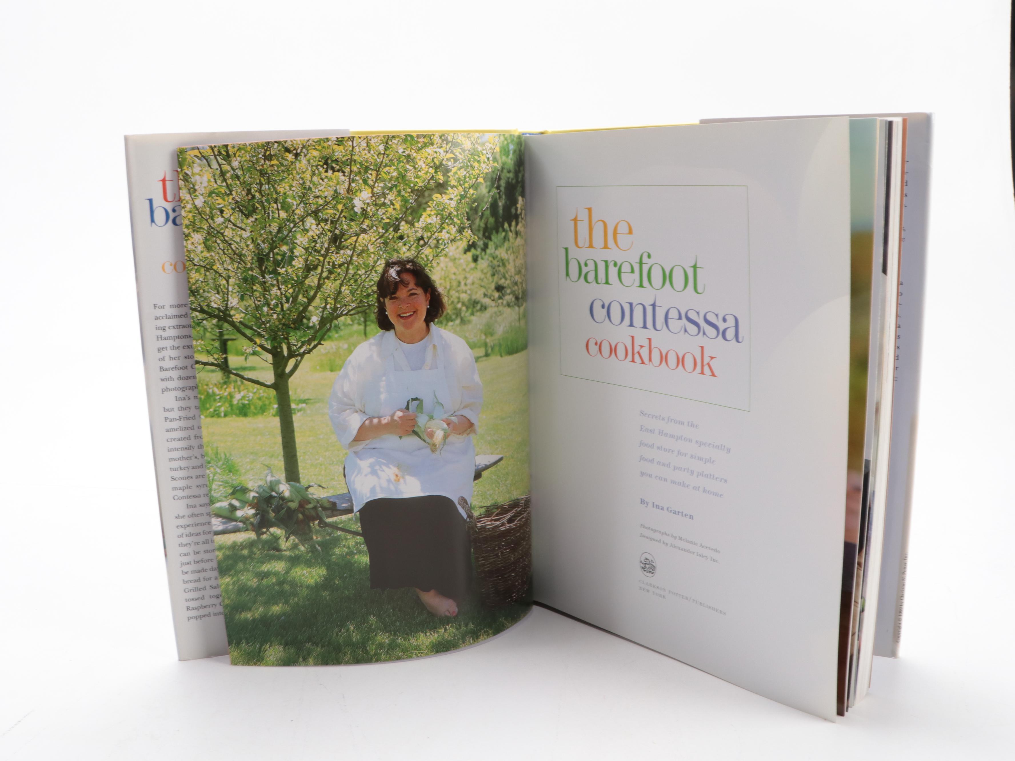 "Barefoot Contessa" Cookbooks by Ina Garten Including First Editions