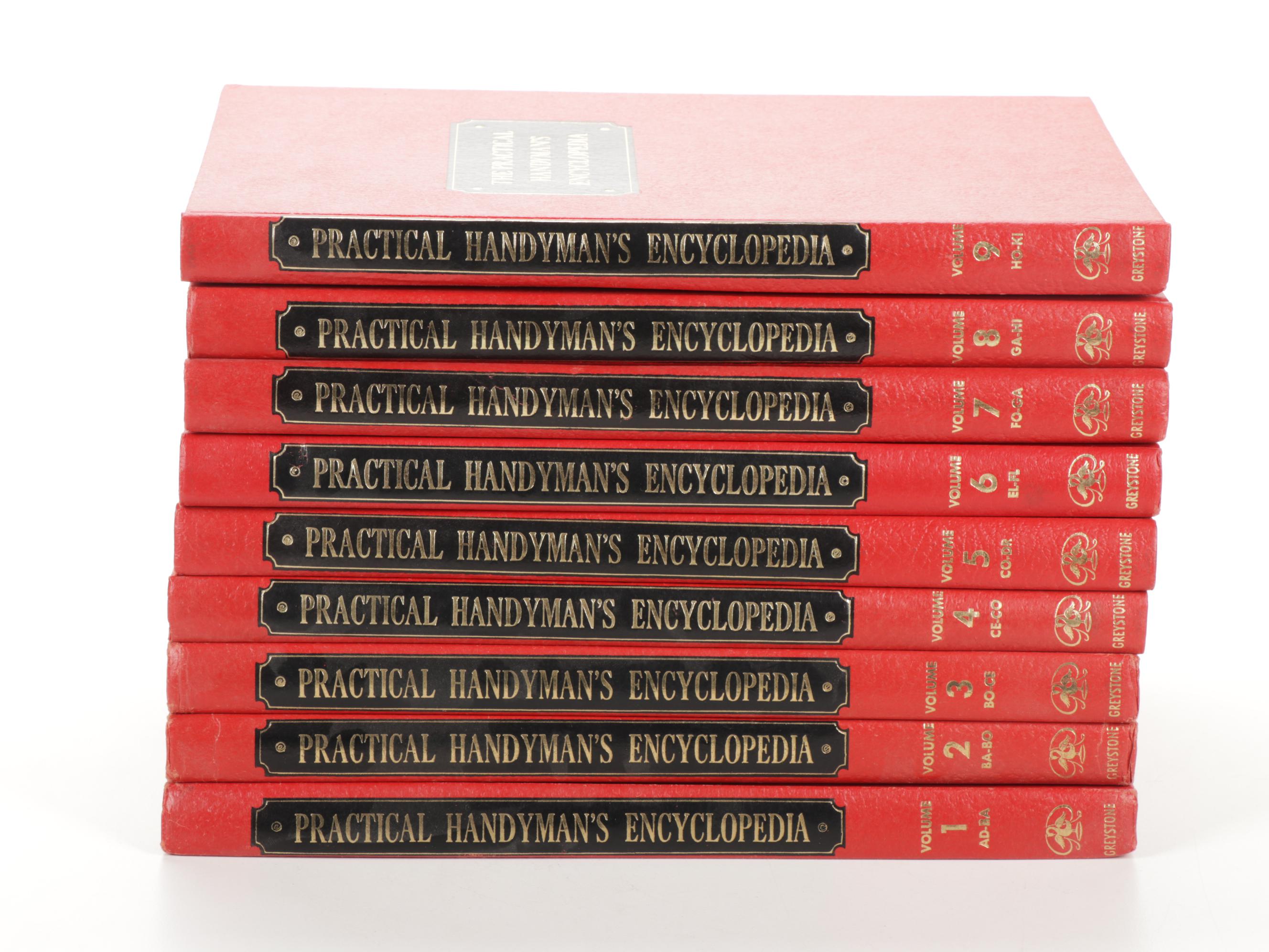 "The Practical Handyman's Encyclopedia" Vol. I-XVIII by Grey Stone Press, 1963