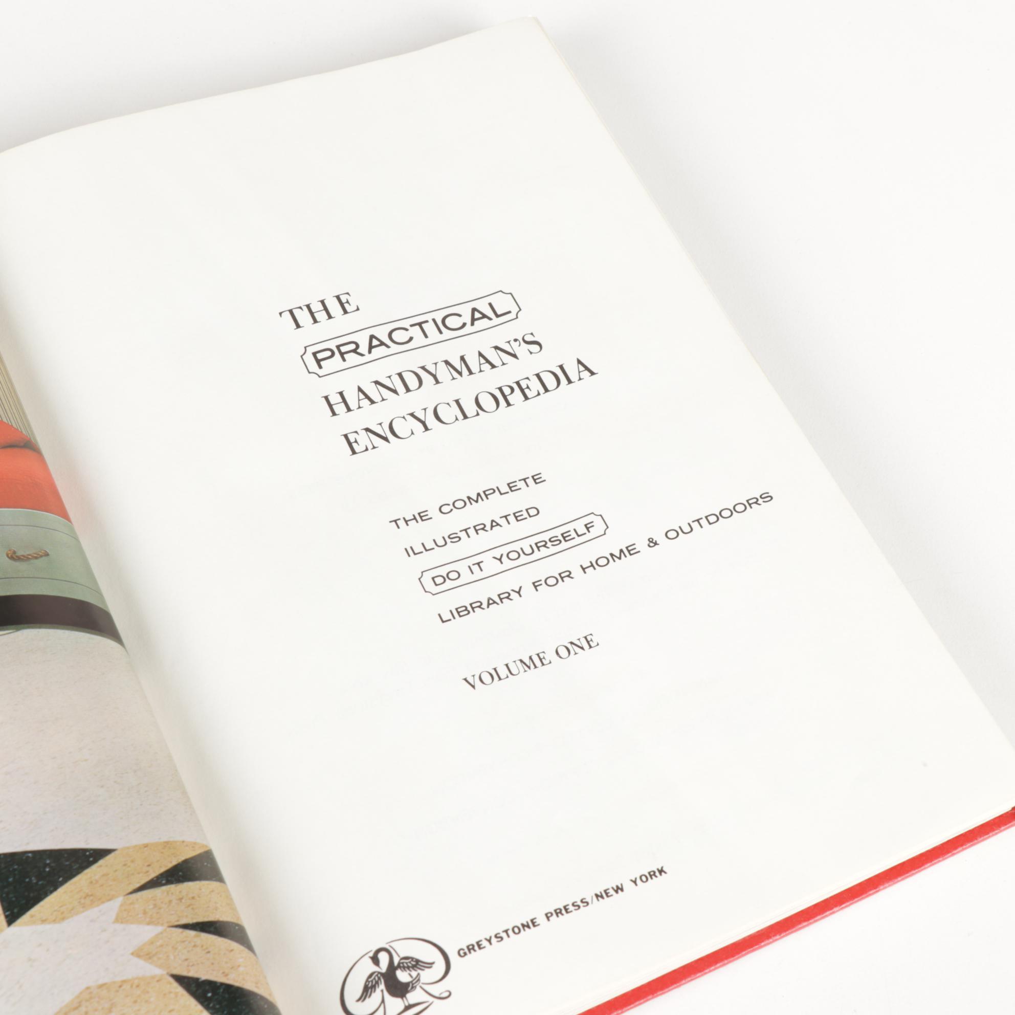 "The Practical Handyman's Encyclopedia" Vol. I-XVIII by Grey Stone Press, 1963
