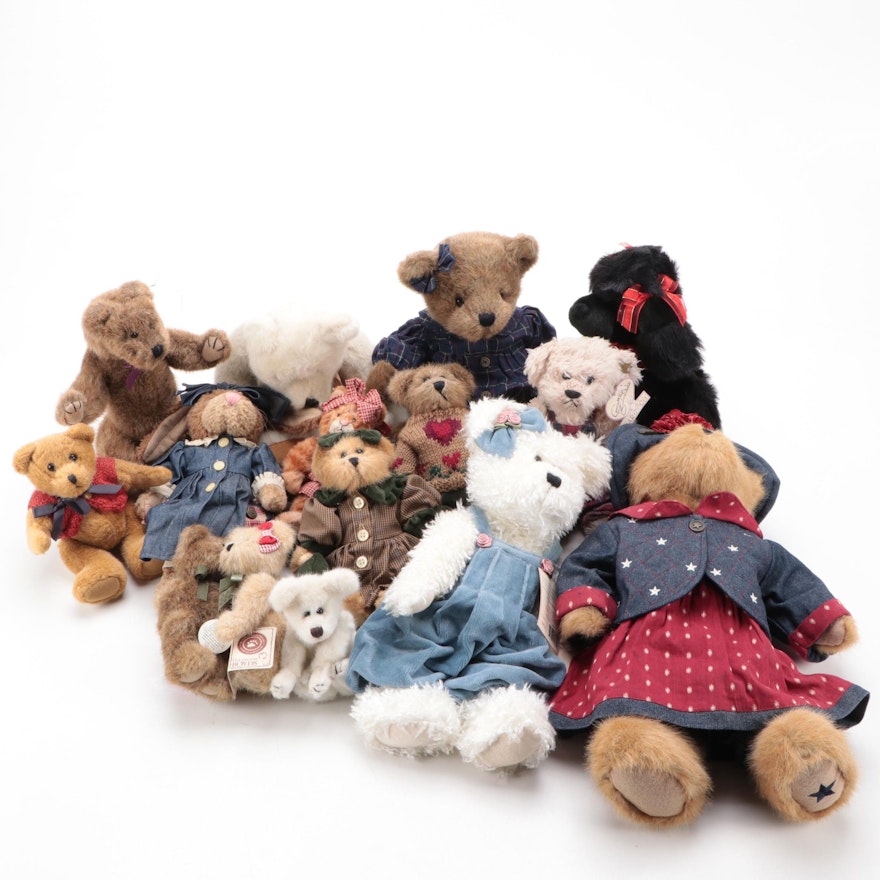 J.B. Bean and Associates with Other Stuffed Animals