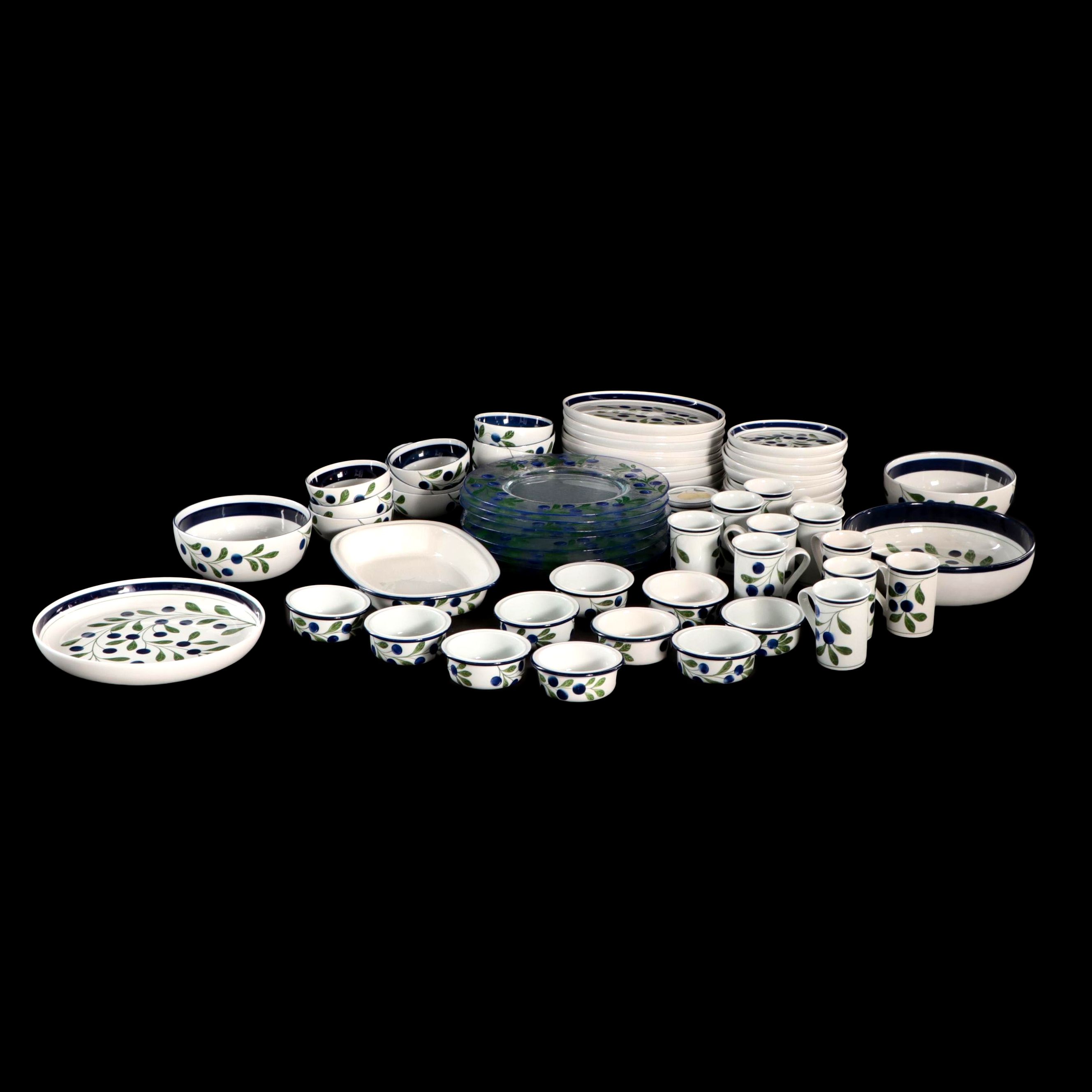 Dansk "Berries" Ceramic Dinnerware and Tableware