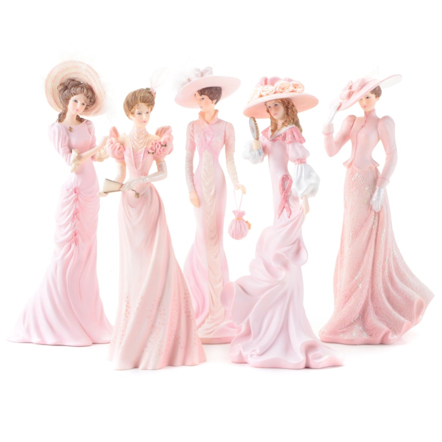 Thomas Kinkade "Perfect in Pink" and Other Inspirations of Hope Figurines