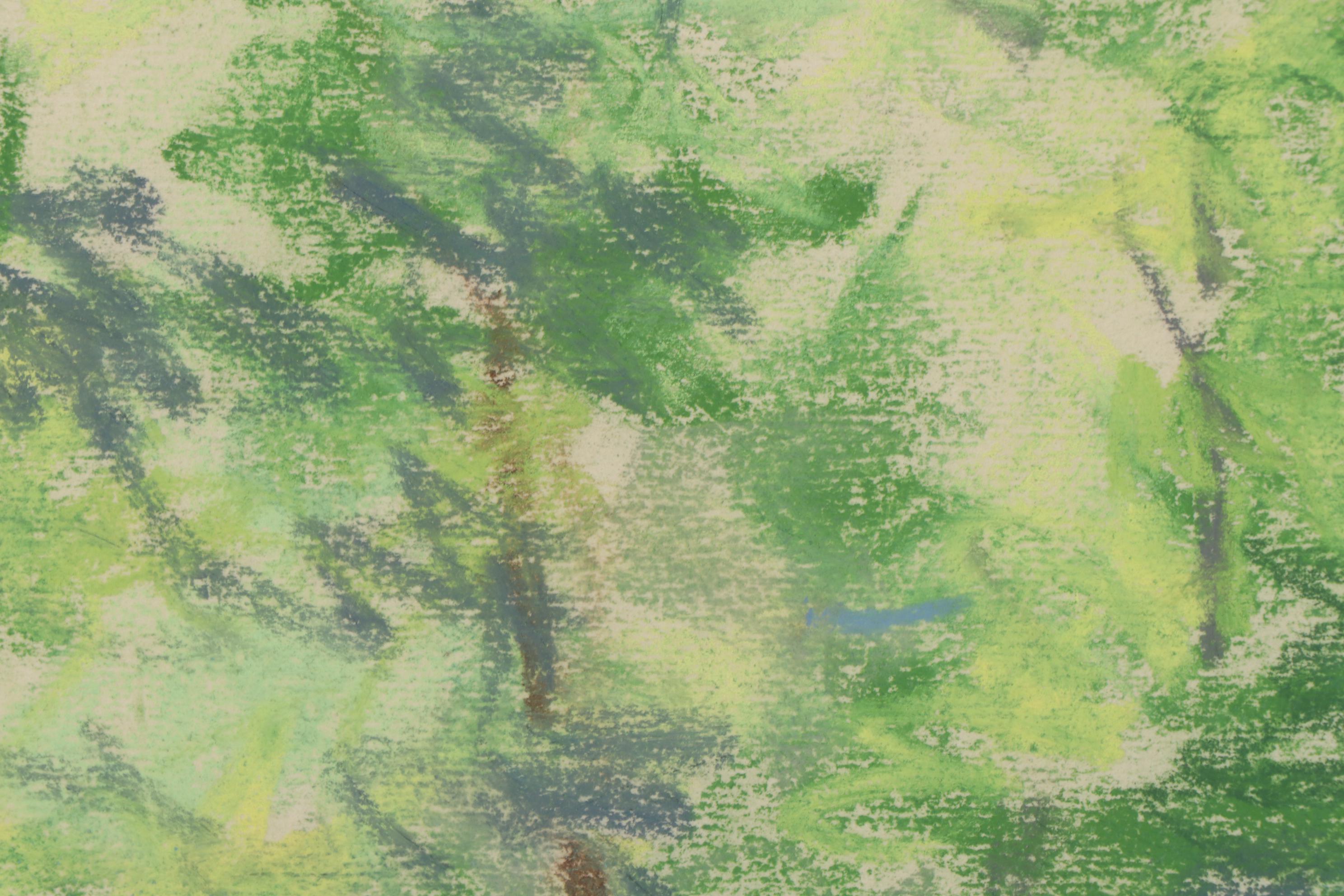 Kamil Kubik Carnival Landscape Pastel Drawing