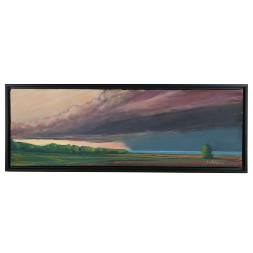 Jay Wilford Oil Painting "Storm Front," 21st Century