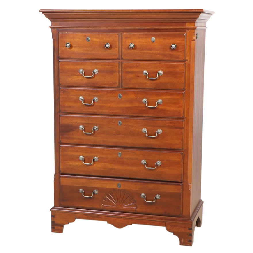 Broyhill "Village Tapestry" Cherrywood Six-Drawer Chest